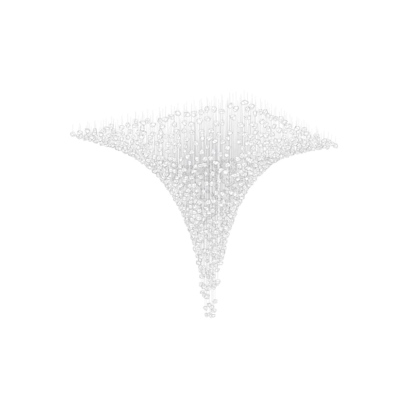 Raw Crystal Customize Chandelier - Letslighting