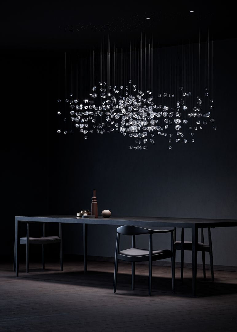 Raw Crystal Customize Chandelier - Letslighting