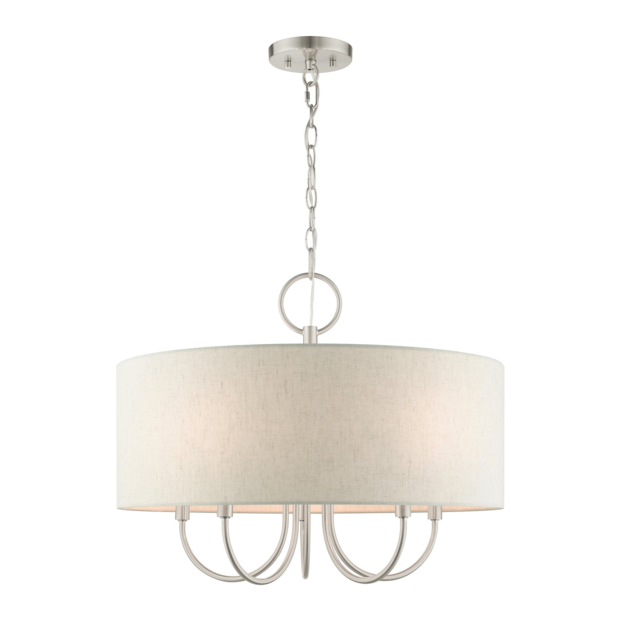 Ovyneth Classic Vintage Drum Fabric Chandelier - Letslighting