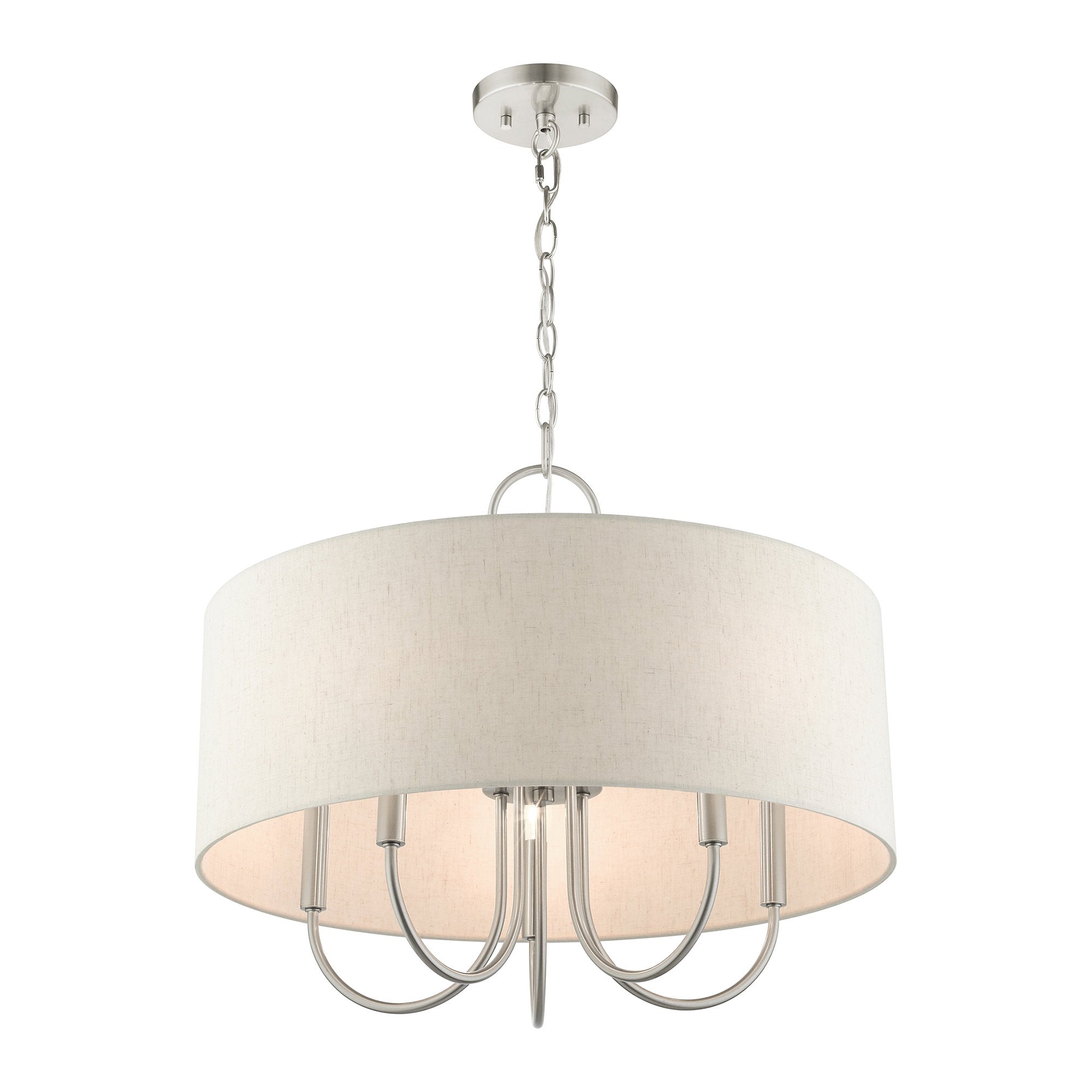Ovyneth Classic Vintage Drum Fabric Chandelier - Letslighting