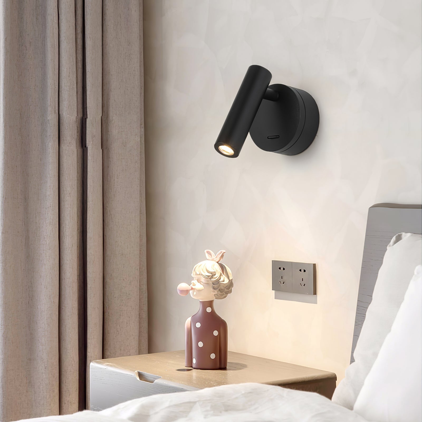 Adela Art Premium Reading LED Bedroom Wall Lamp - Letslighting