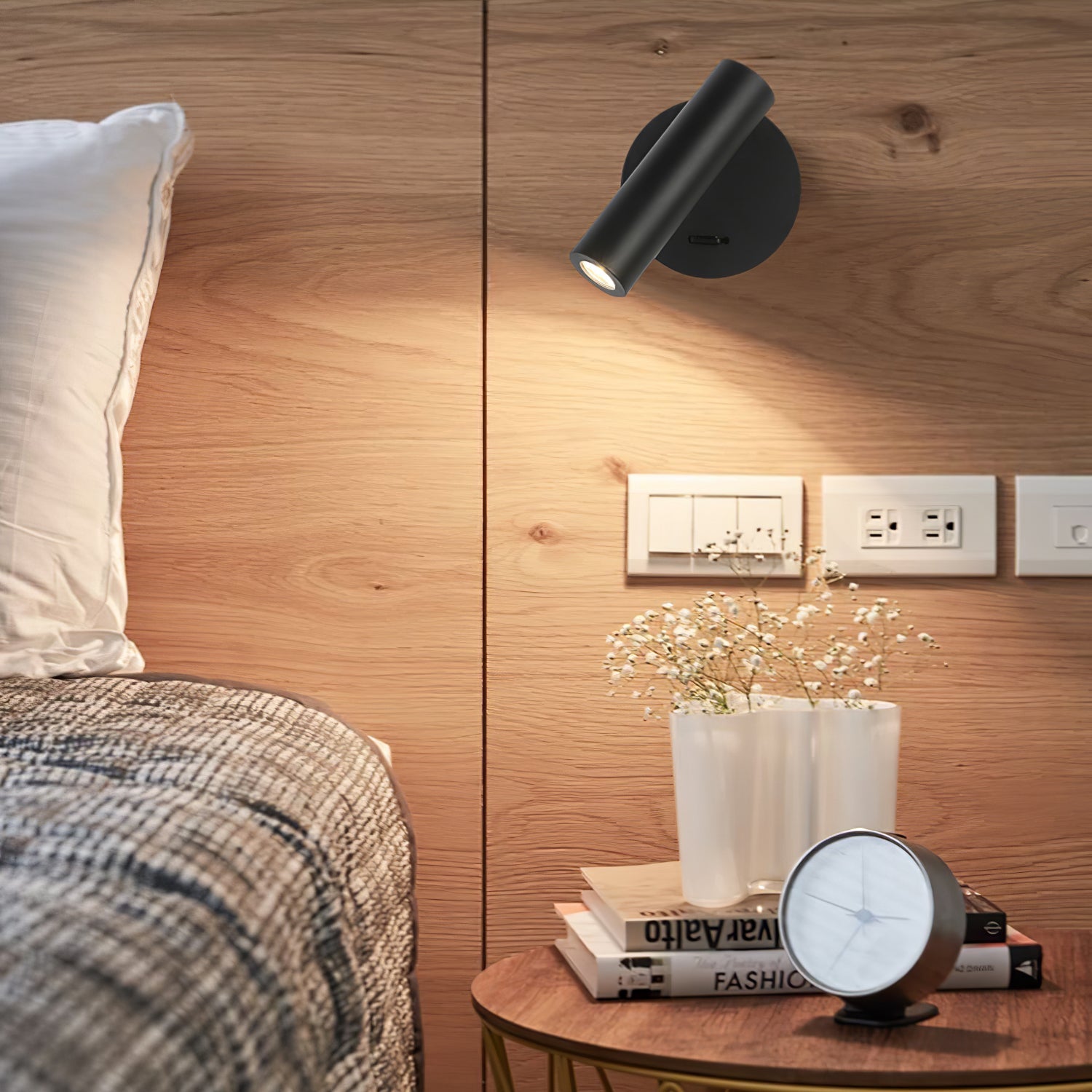 Adela Art Premium Reading LED Bedroom Wall Lamp - Letslighting