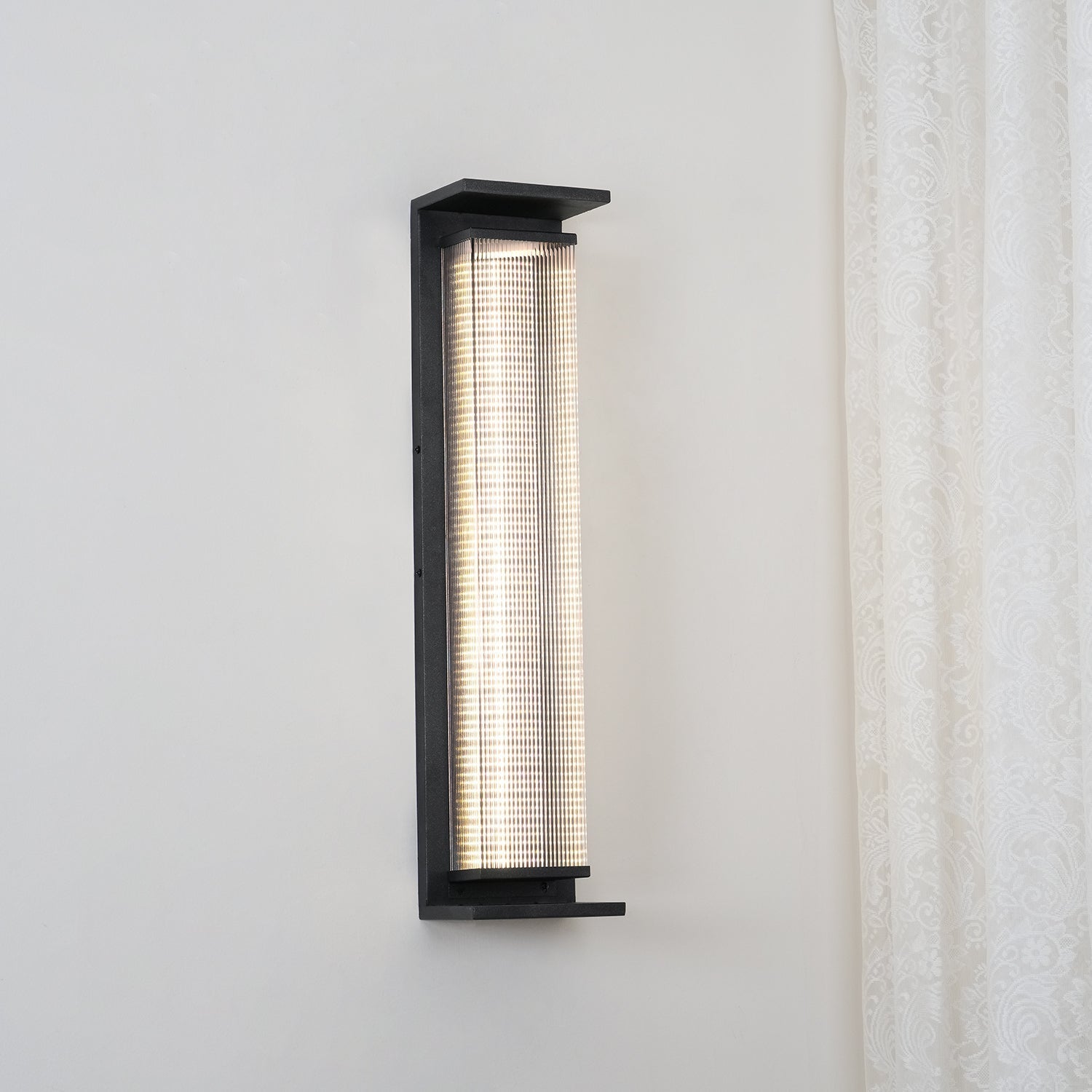 Ilthaion Rectangular Box Outdoor Wall Lamp - Letslighting