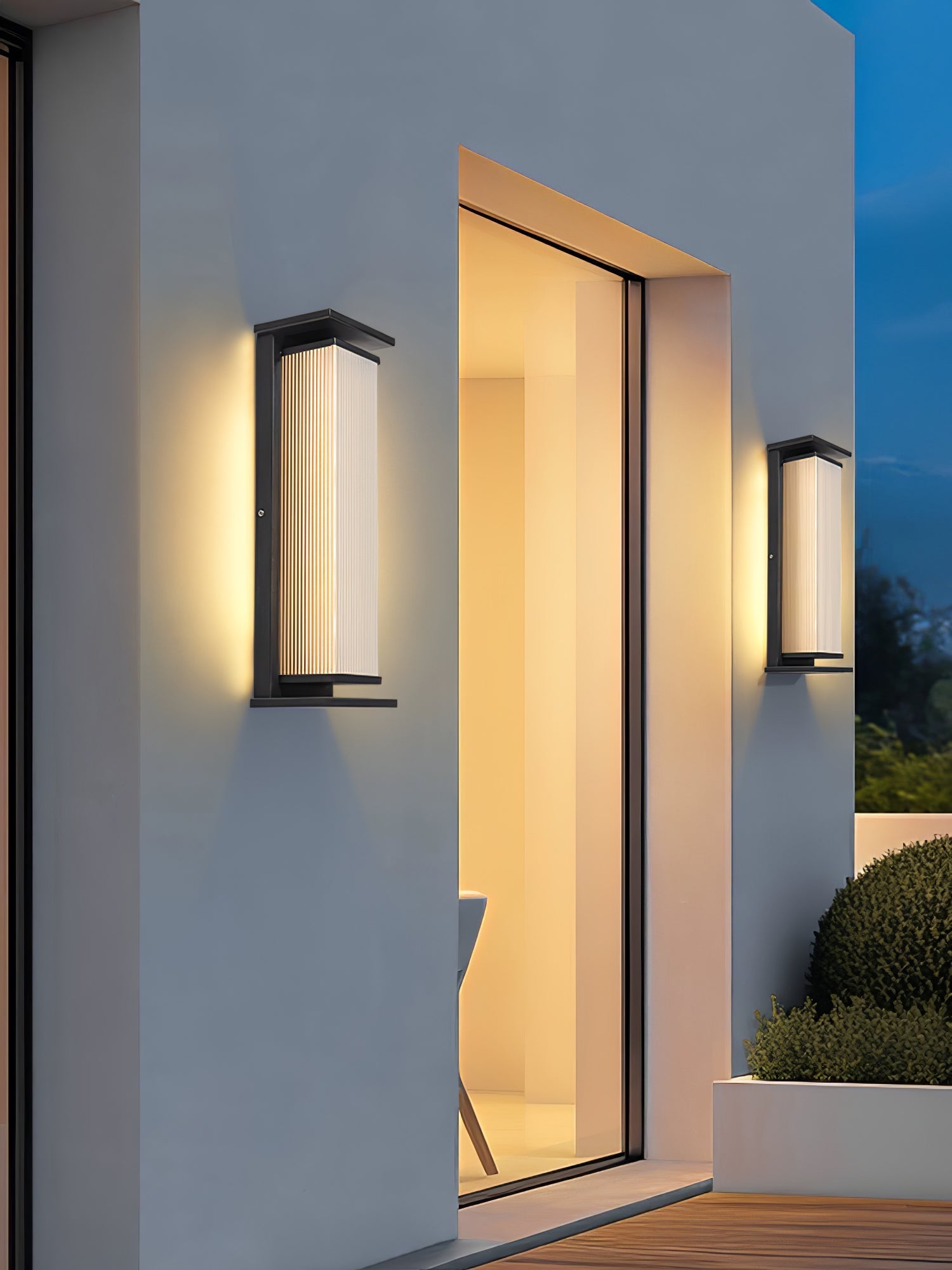 Ilthaion Rectangular Box Outdoor Wall Lamp - Letslighting