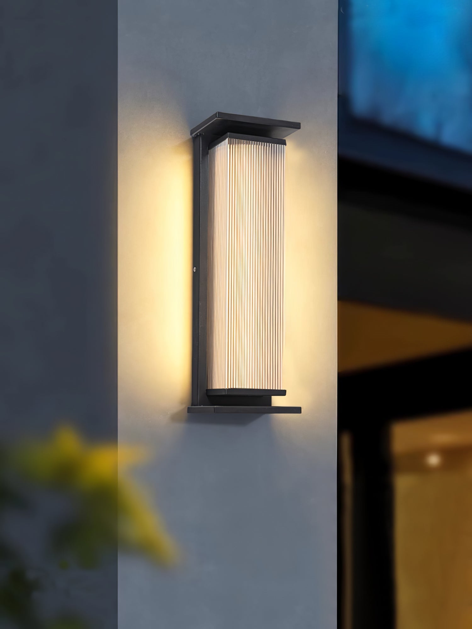 Ilthaion Rectangular Box Outdoor Wall Lamp - Letslighting