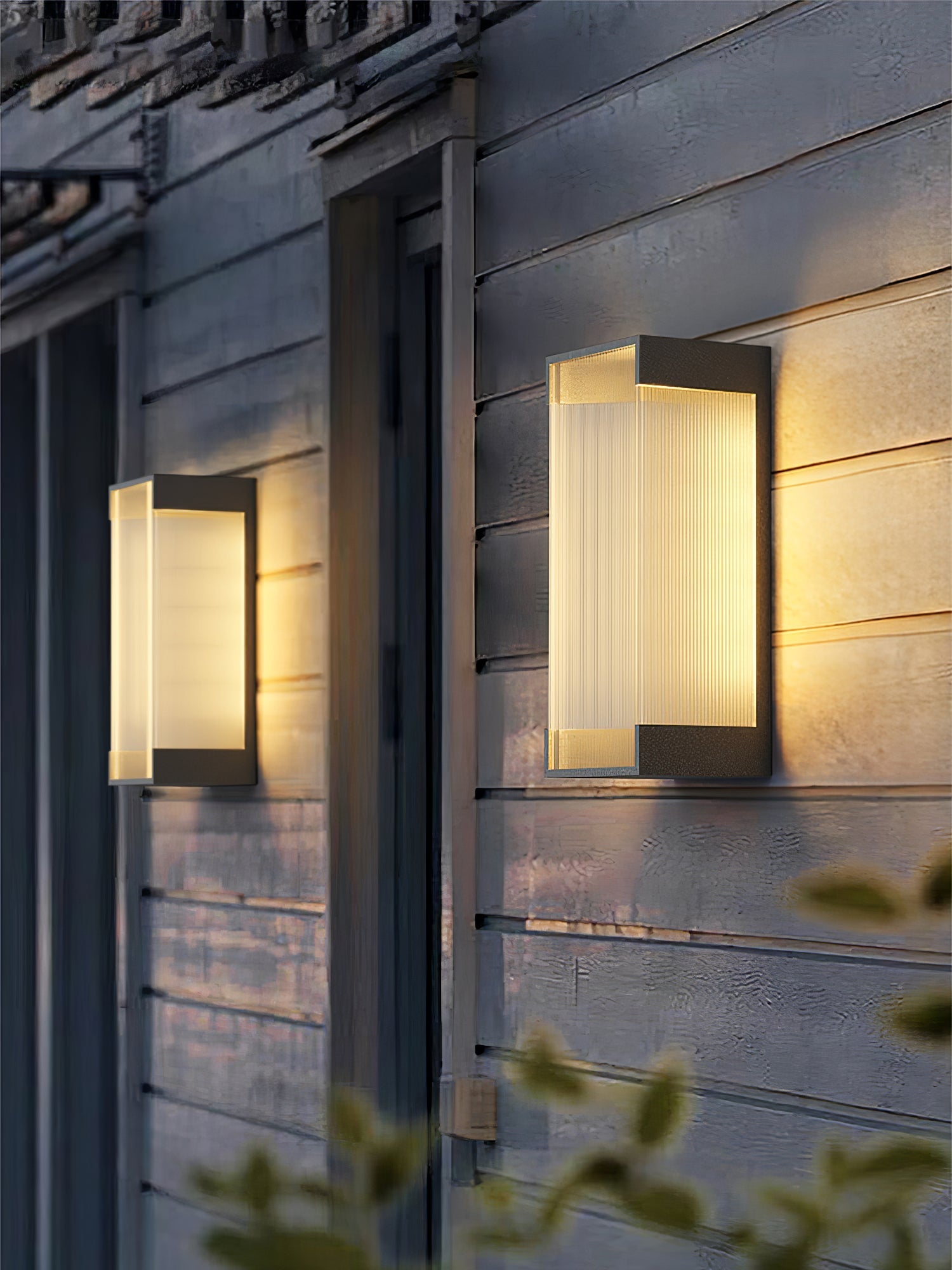 Ivela Unique Rectangular Solar Outdoor Wall Light - Letslighting