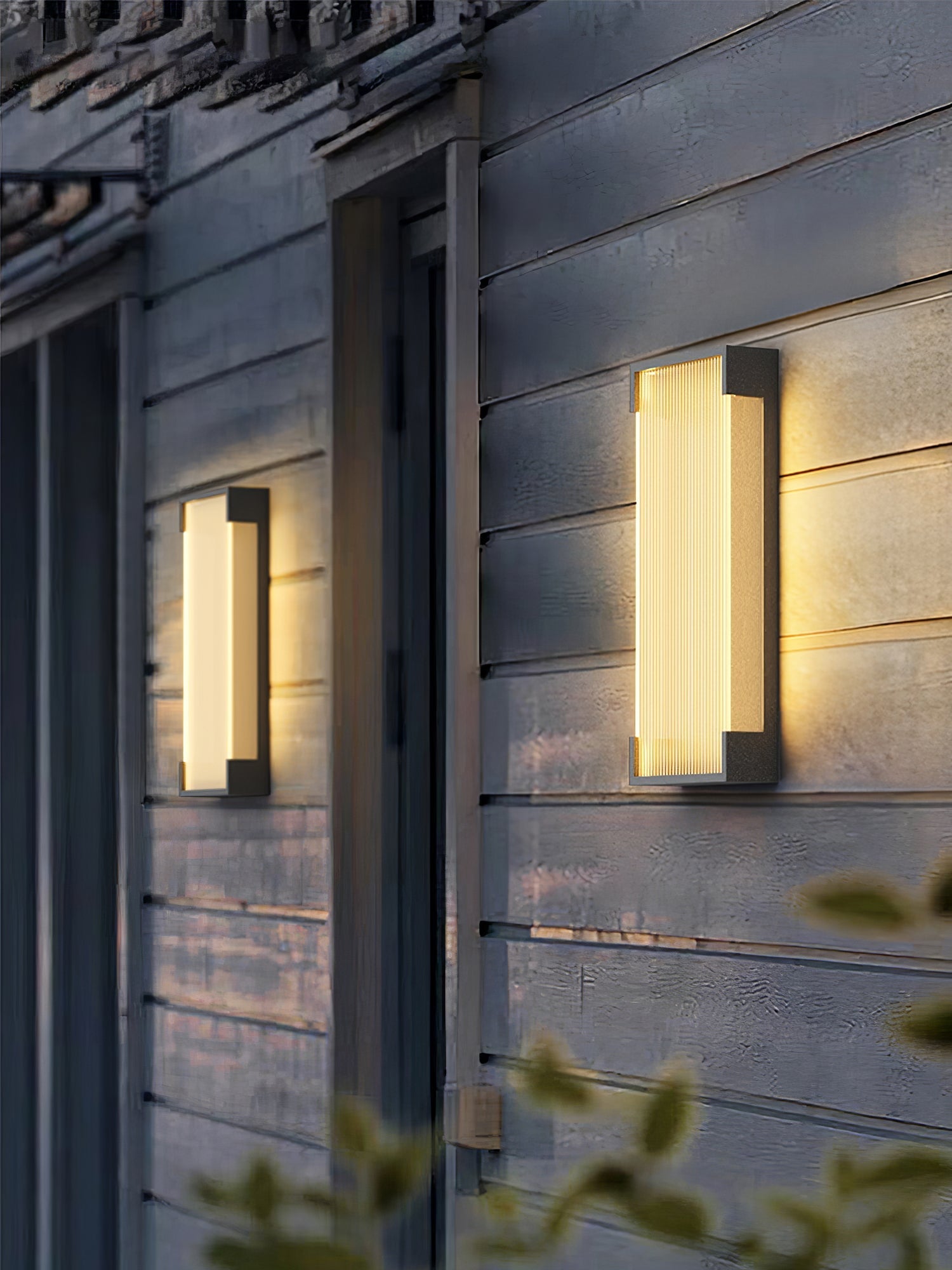Ivela Unique Rectangular Solar Outdoor Wall Light - Letslighting