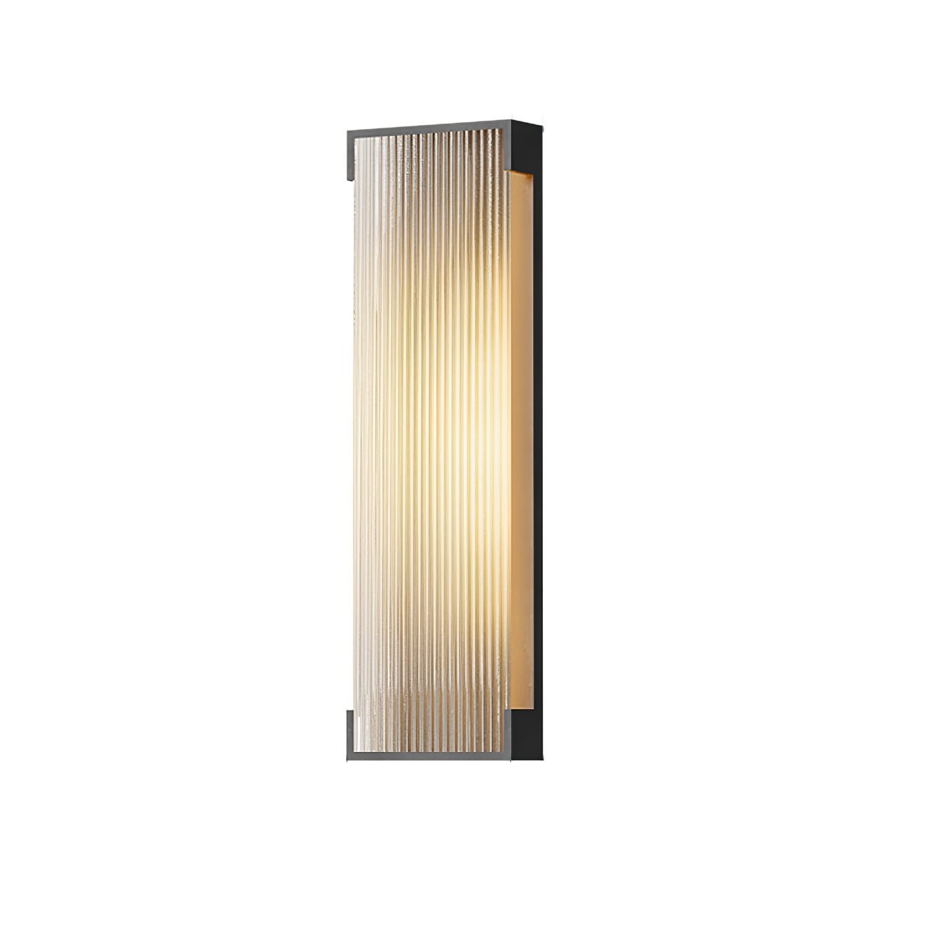 Ivela Unique Rectangular Solar Outdoor Wall Light - Letslighting