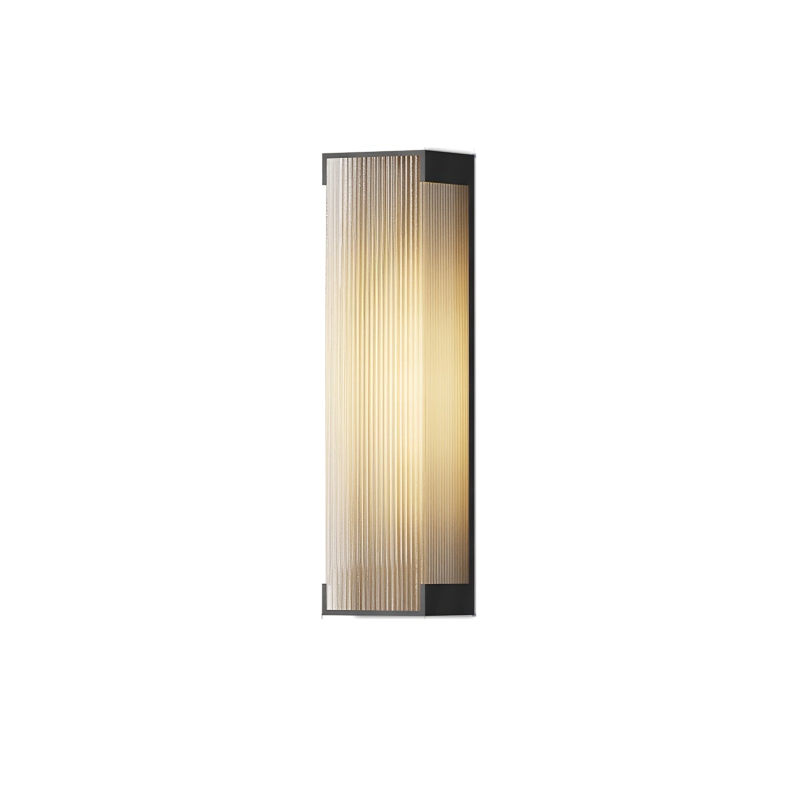 Ivela Unique Rectangular Solar Outdoor Wall Light - Letslighting