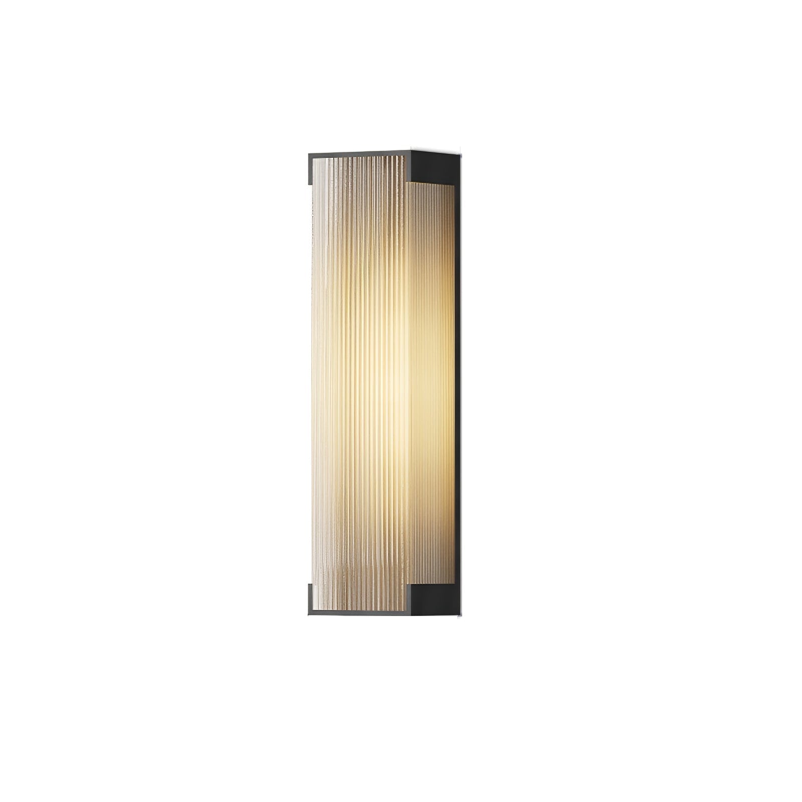 Ivela Unique Rectangular Solar Outdoor Wall Light - Letslighting
