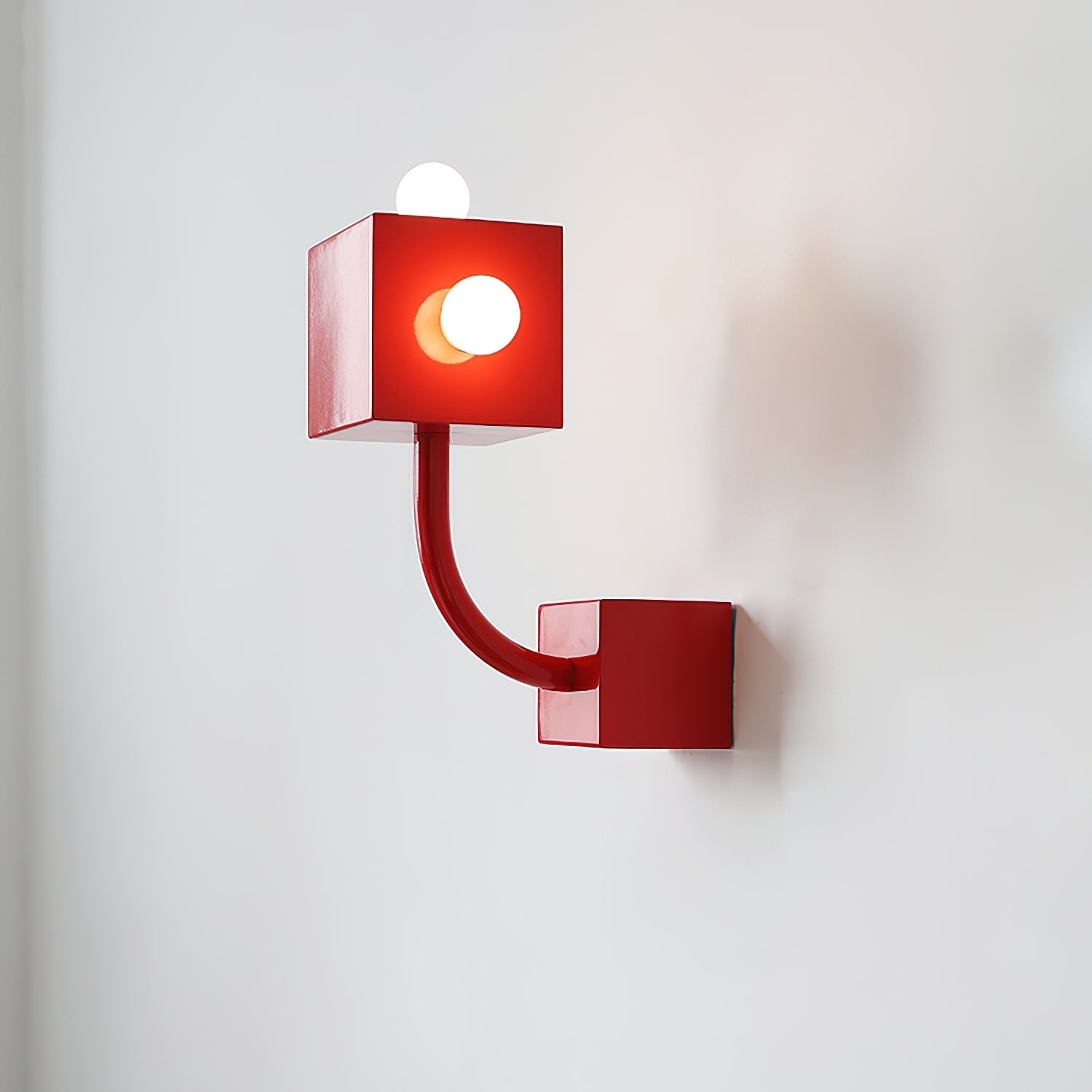AvantCube Red Wall Lamp - Letslighting