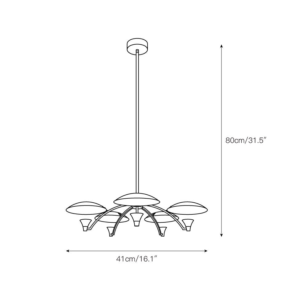 Cumiror Premium Nordic Chandelier - Letslighting
