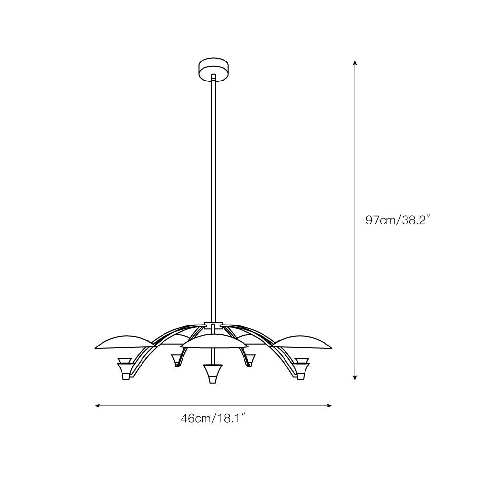Cumiror Premium Nordic Chandelier - Letslighting