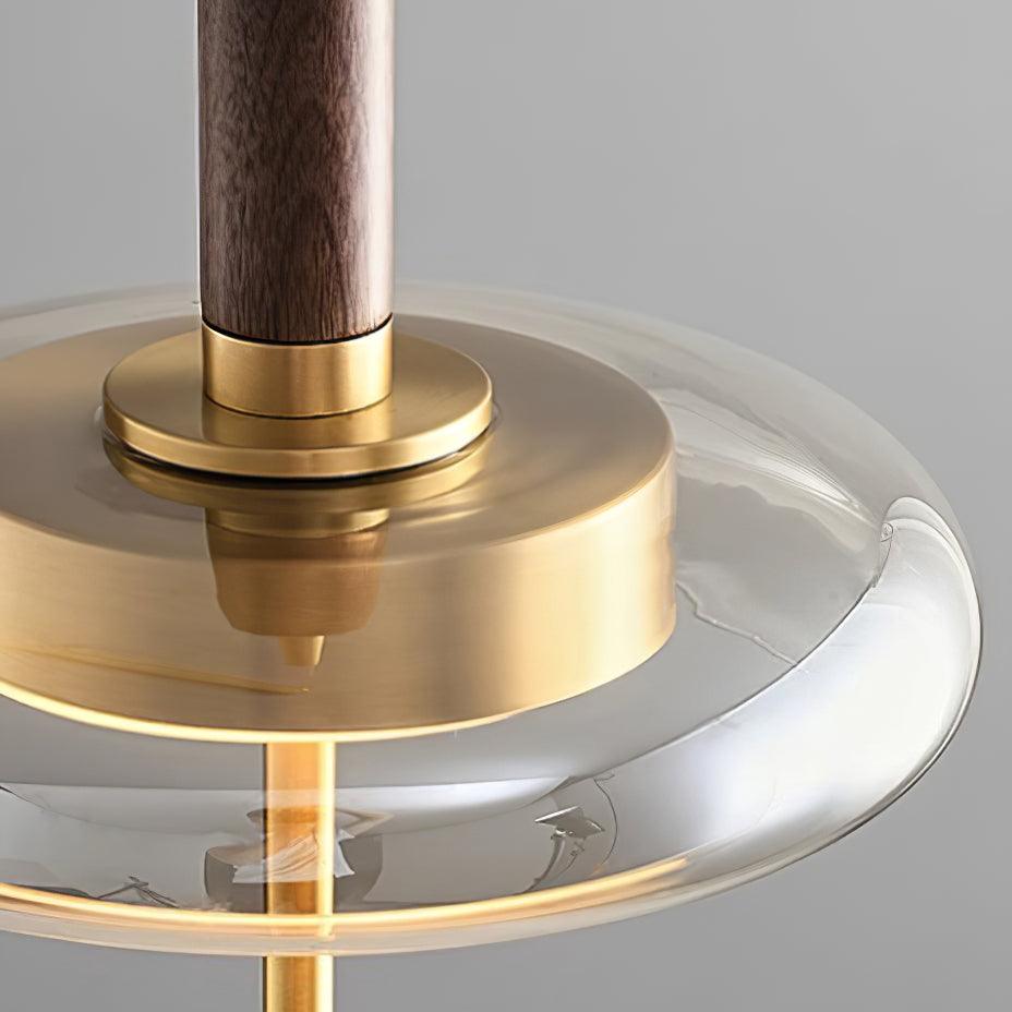 Redondo LED Halo Glass Disc Pendant Lamp - Letslighting