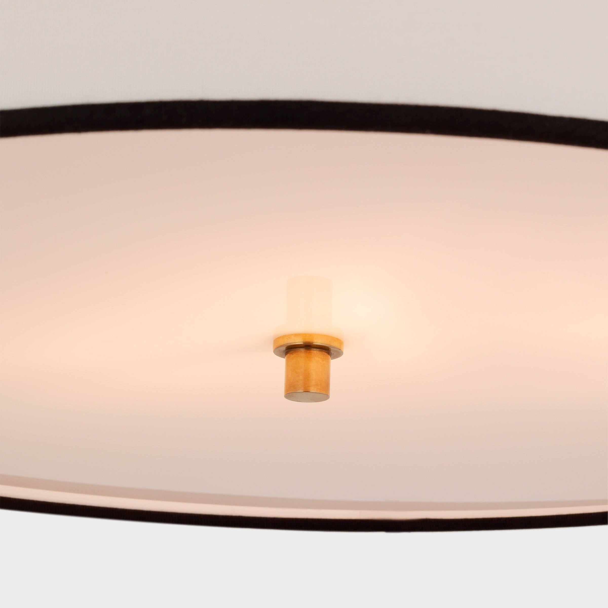 Olvynis Modern Minimalist Hanging Brass Fabric Pendant Lamp - Letslighting