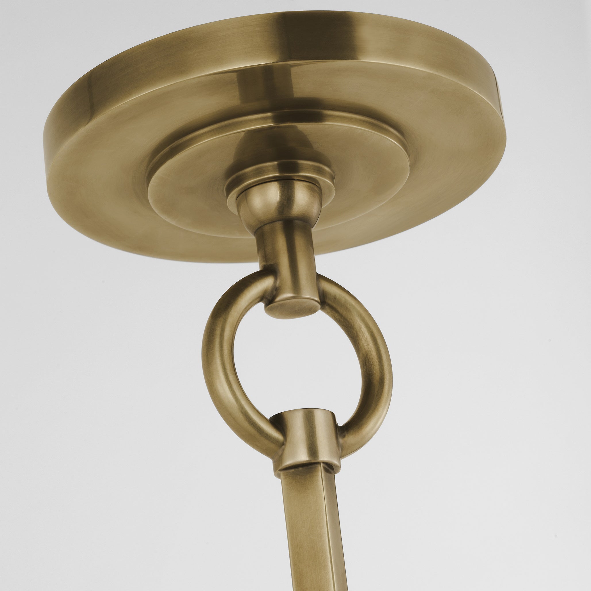 Olvynis Modern Minimalist Hanging Brass Fabric Pendant Lamp - Letslighting