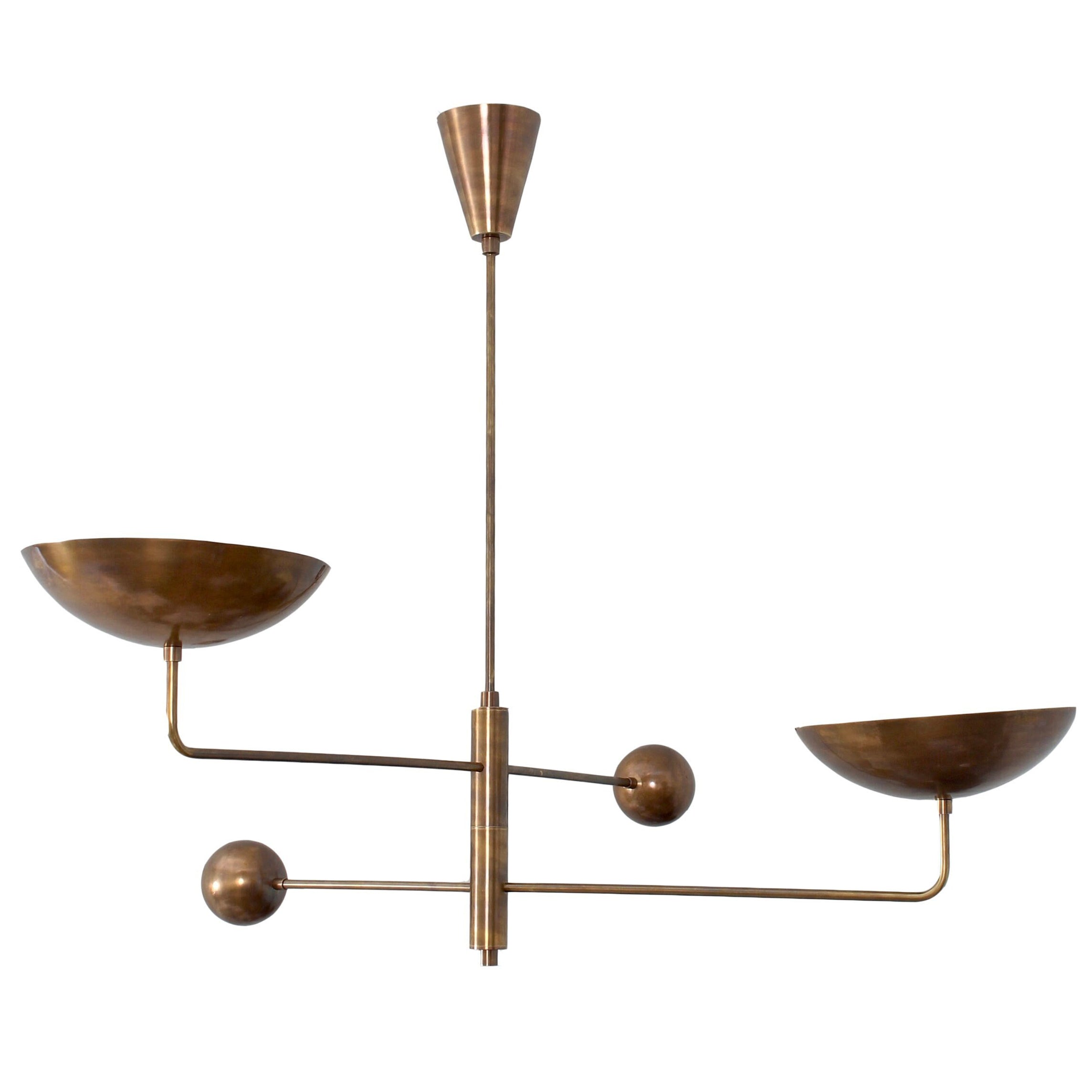 Silva Sculptural Industrial Chandelier