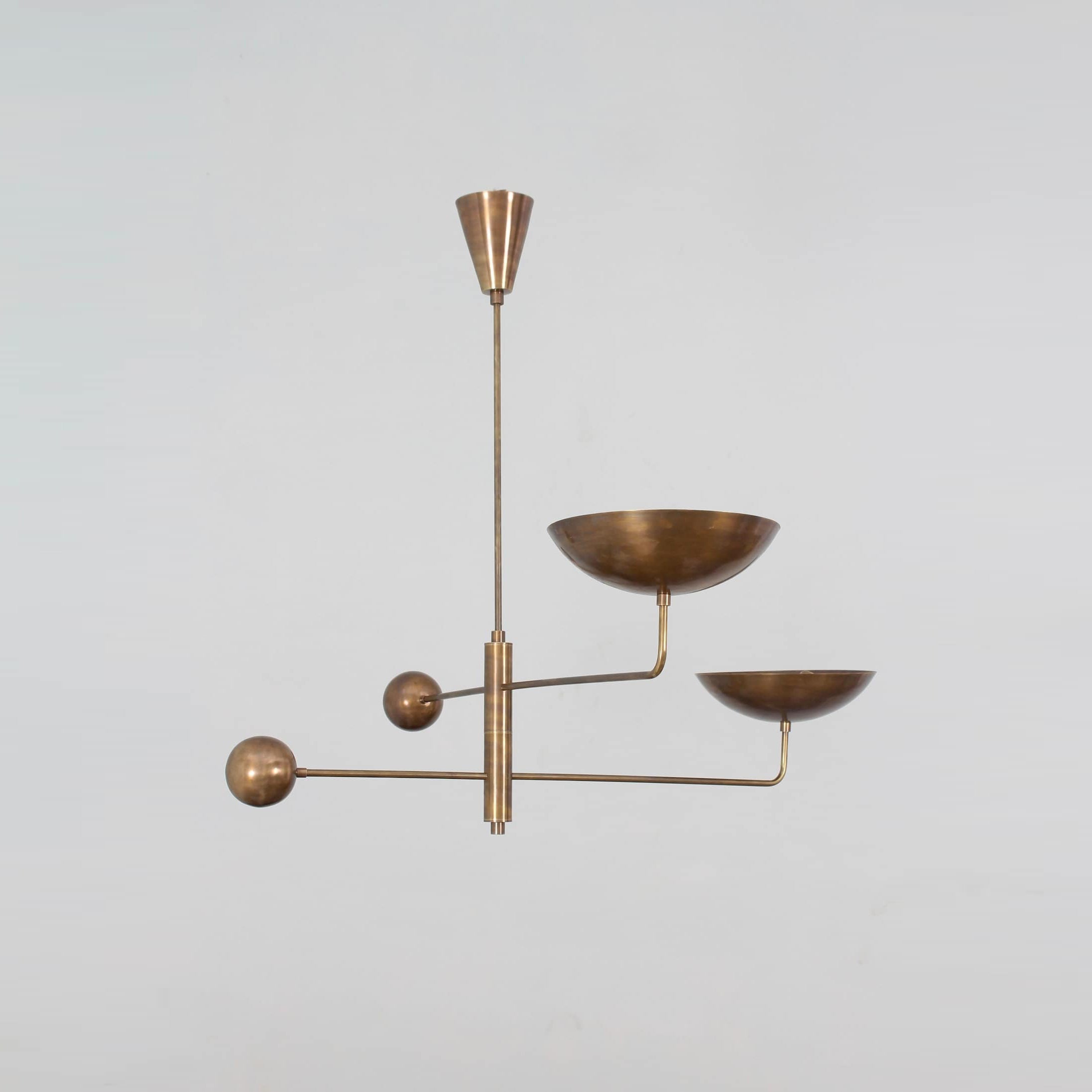 Silva Sculptural Industrial Chandelier