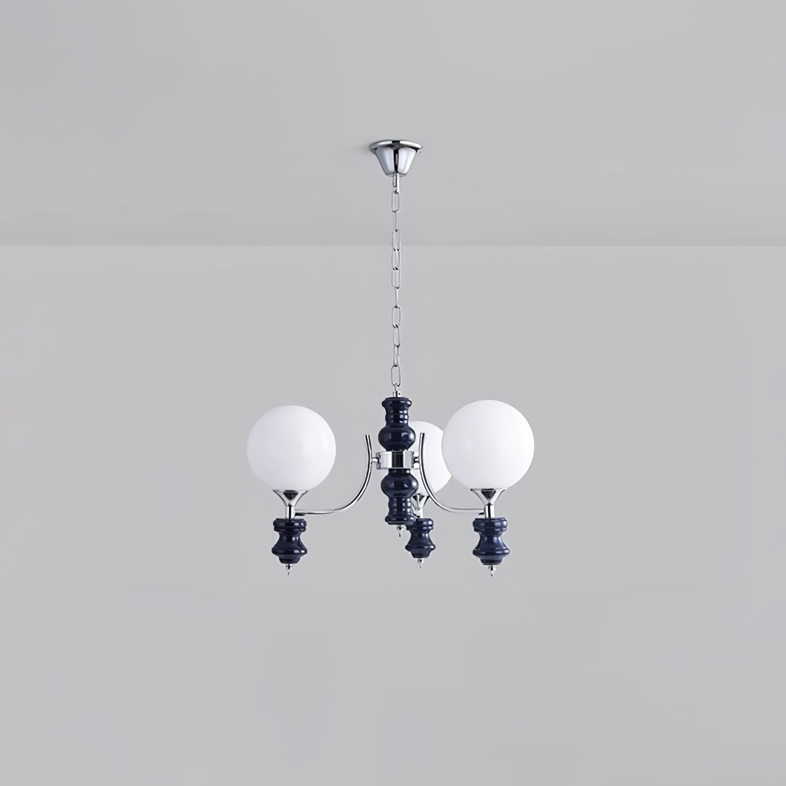 Aurora Chandelier Regal Orb Frosted - Letslighting