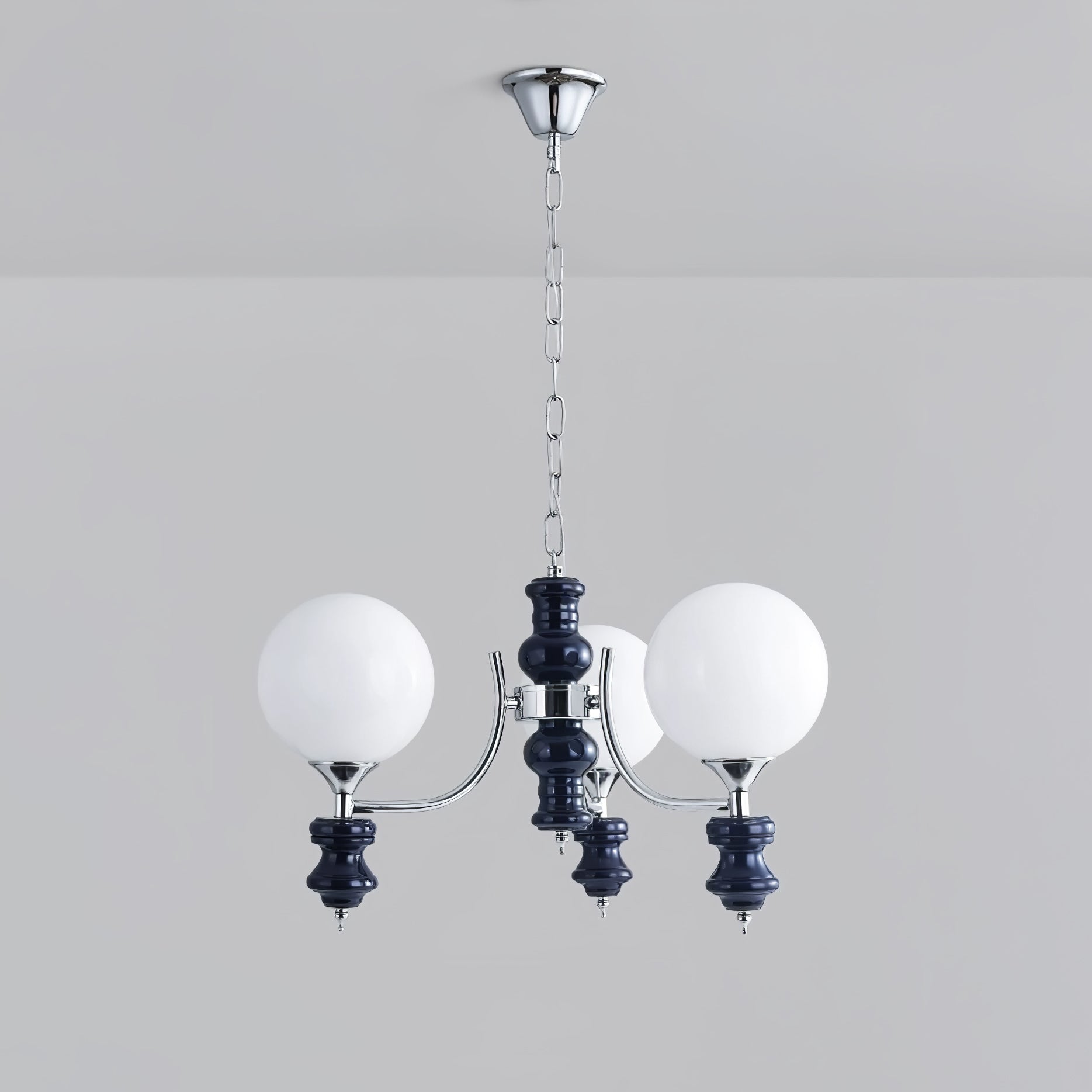 Aurora Chandelier Regal Orb Frosted - Letslighting