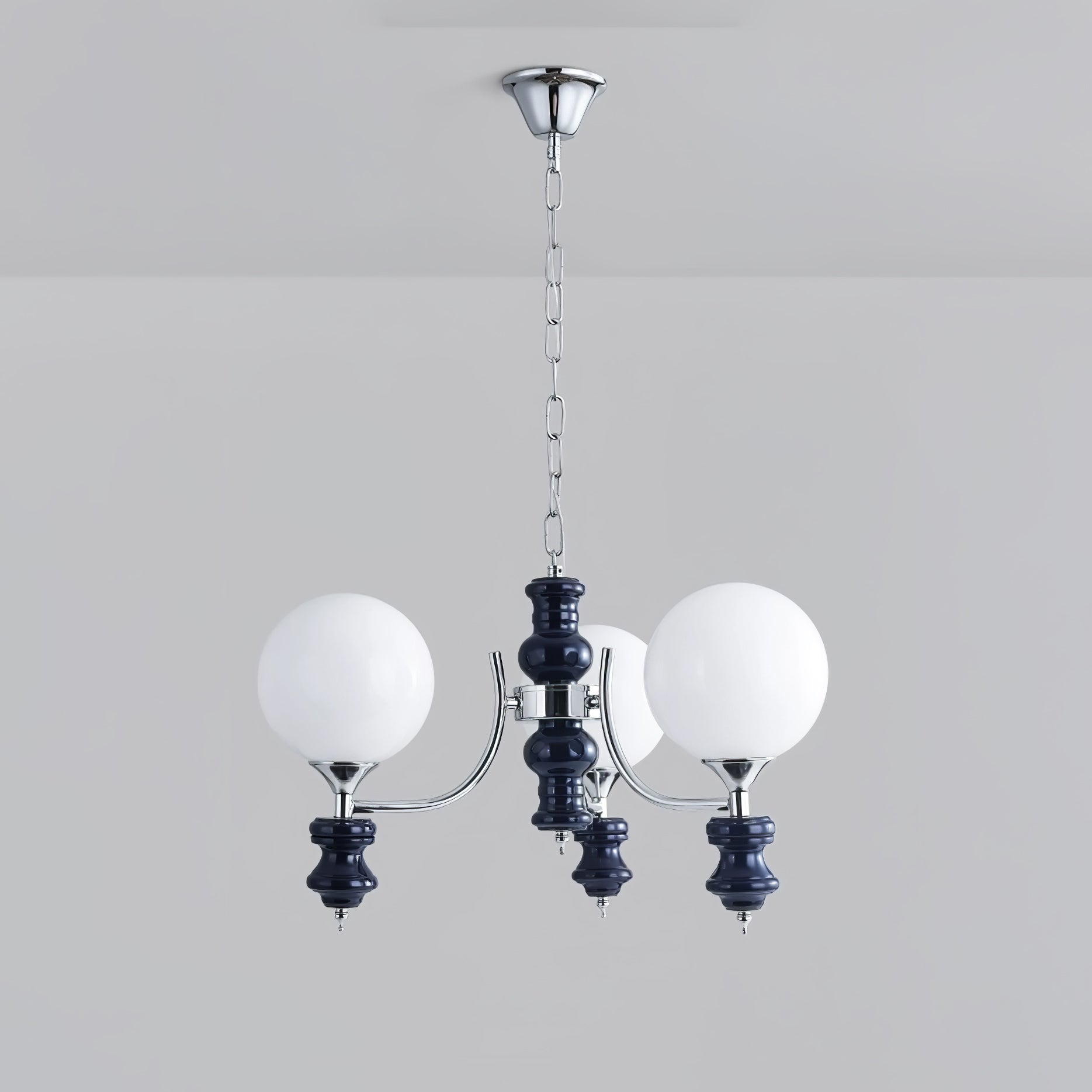 Aurora Chandelier Regal Orb Frosted - Letslighting