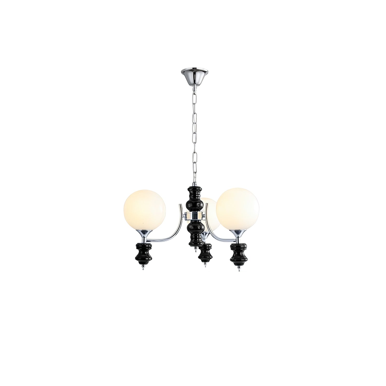 Aurora Chandelier Regal Orb Frosted - Letslighting