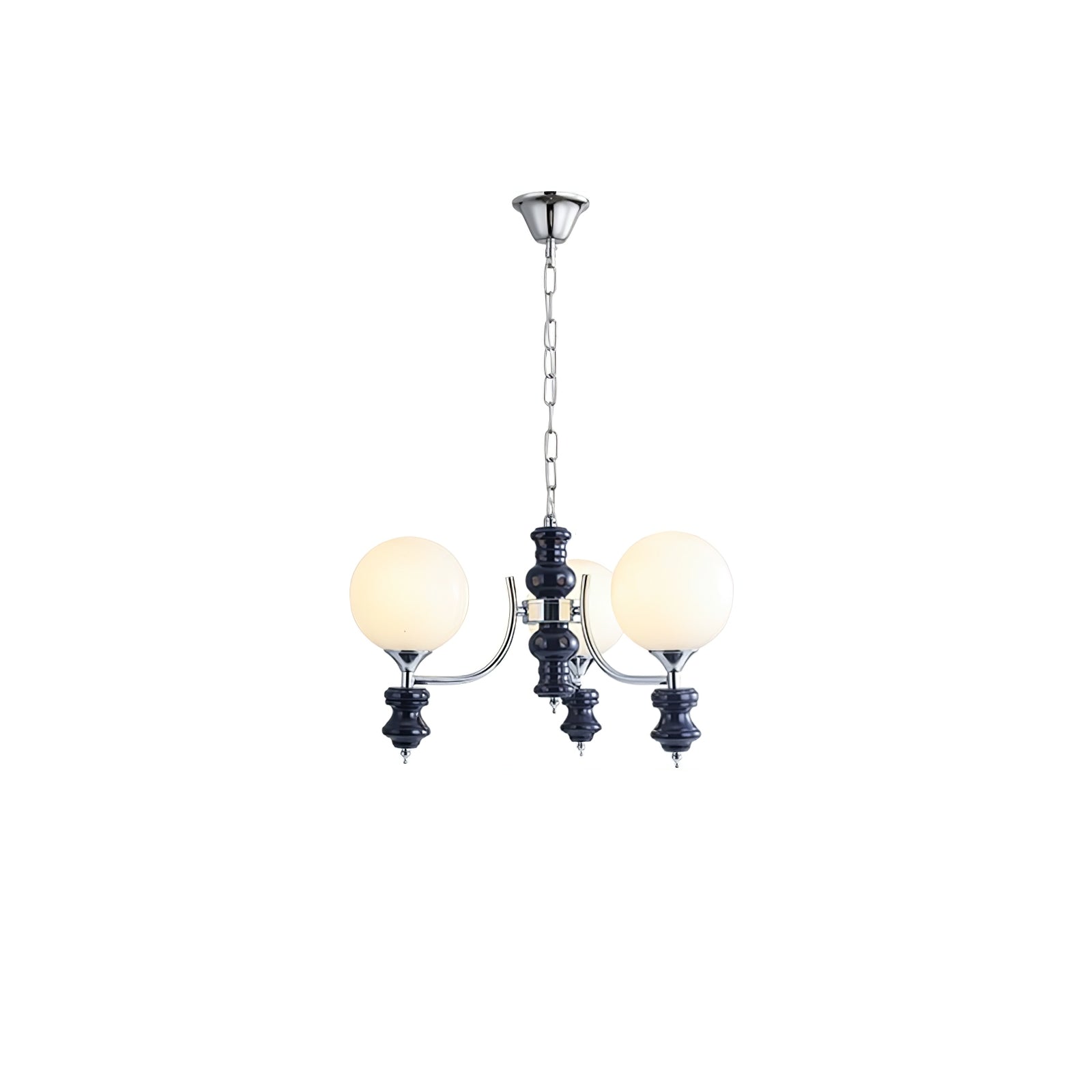 Aurora Chandelier Regal Orb Frosted - Letslighting