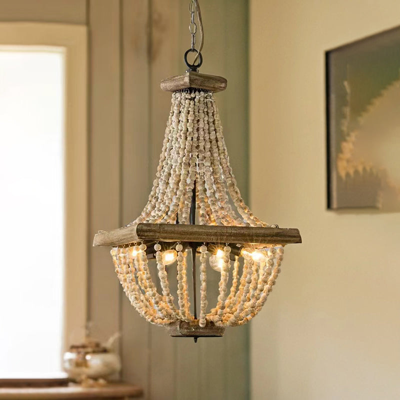 Aursorir Postmodern Luxury Wooden Chandelier - Letslighting