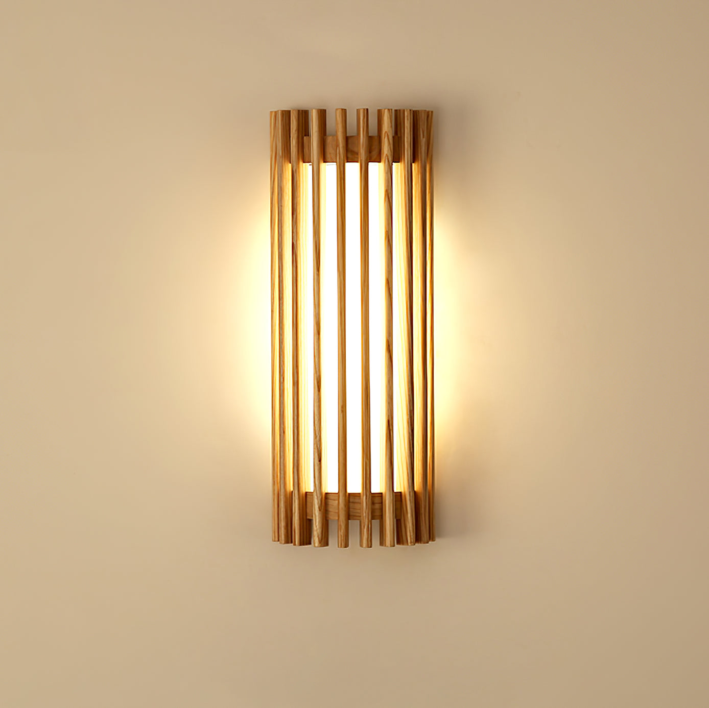 Muto Walnut Indoor Wall Lamp