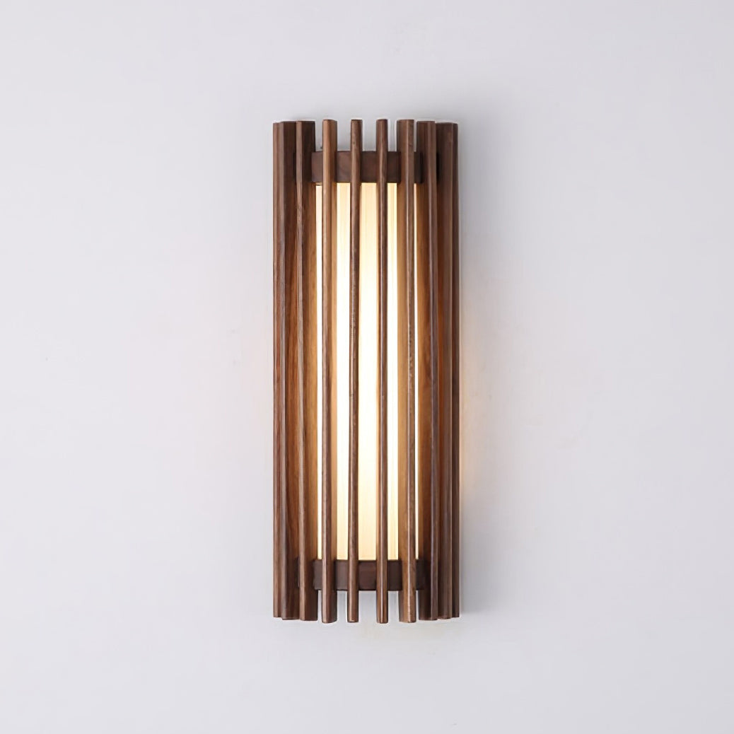Muto Walnut Indoor Wall Lamp