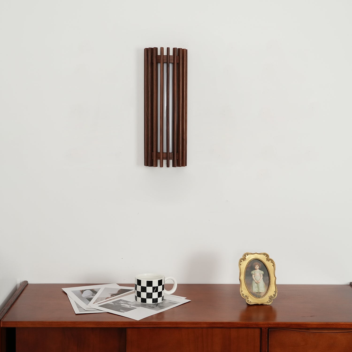 Muto Walnut Indoor Wall Lamp