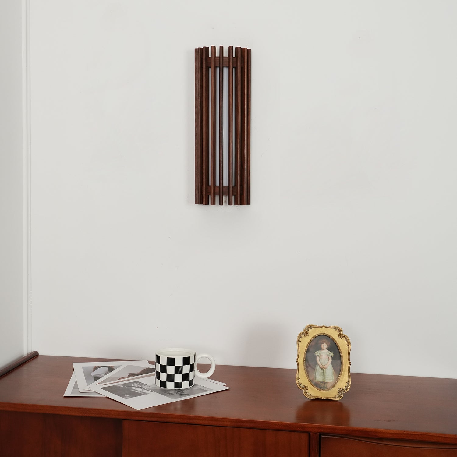 Muto Walnut Indoor Wall Lamp