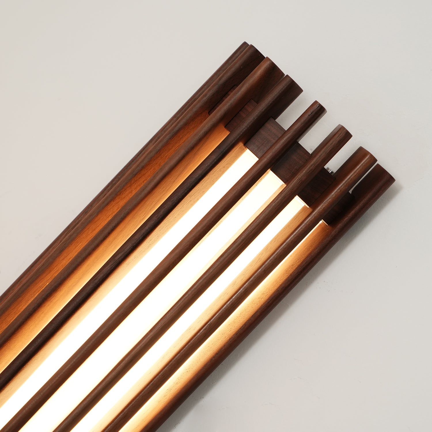 Muto Walnut Indoor Wall Lamp