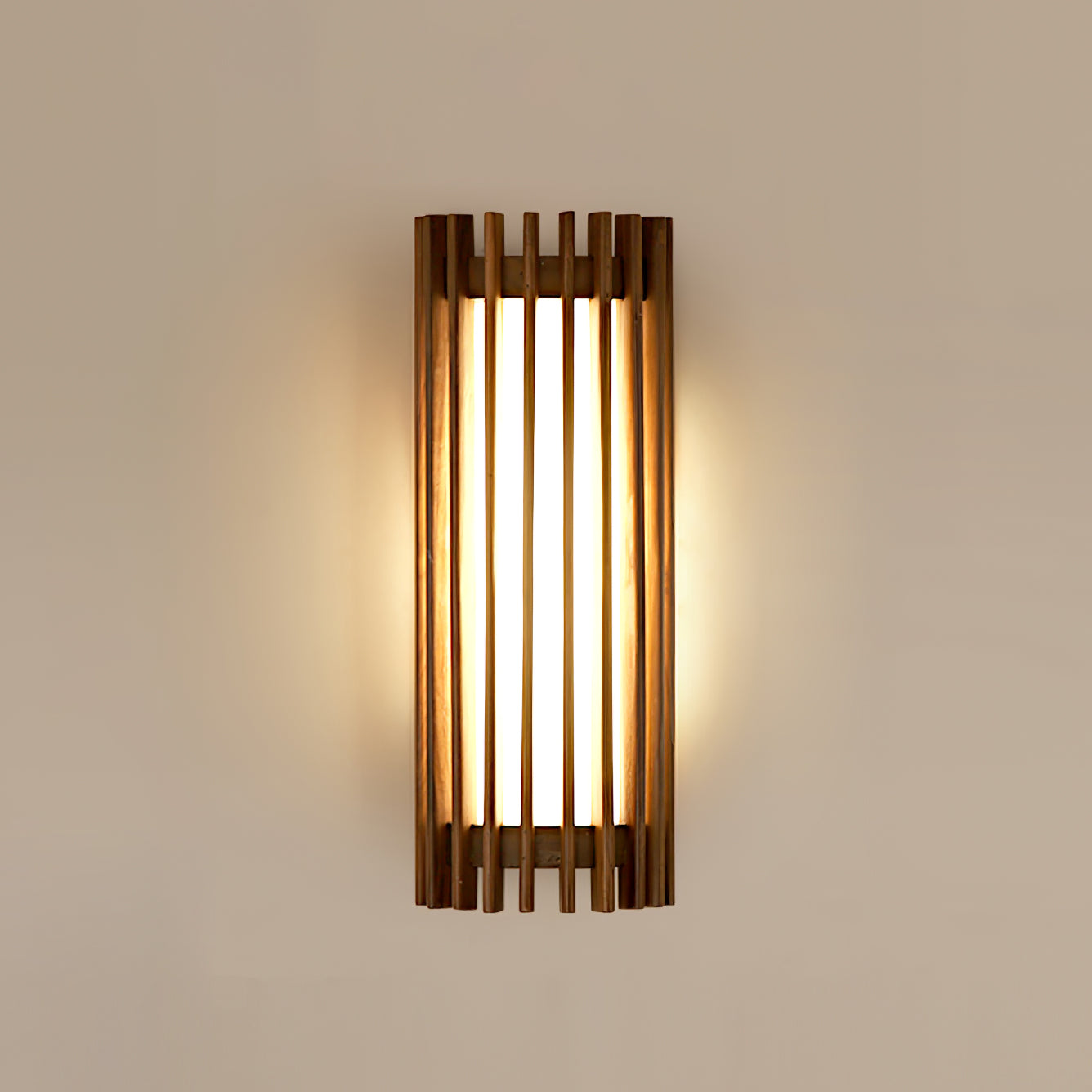 Muto Walnut Indoor Wall Lamp