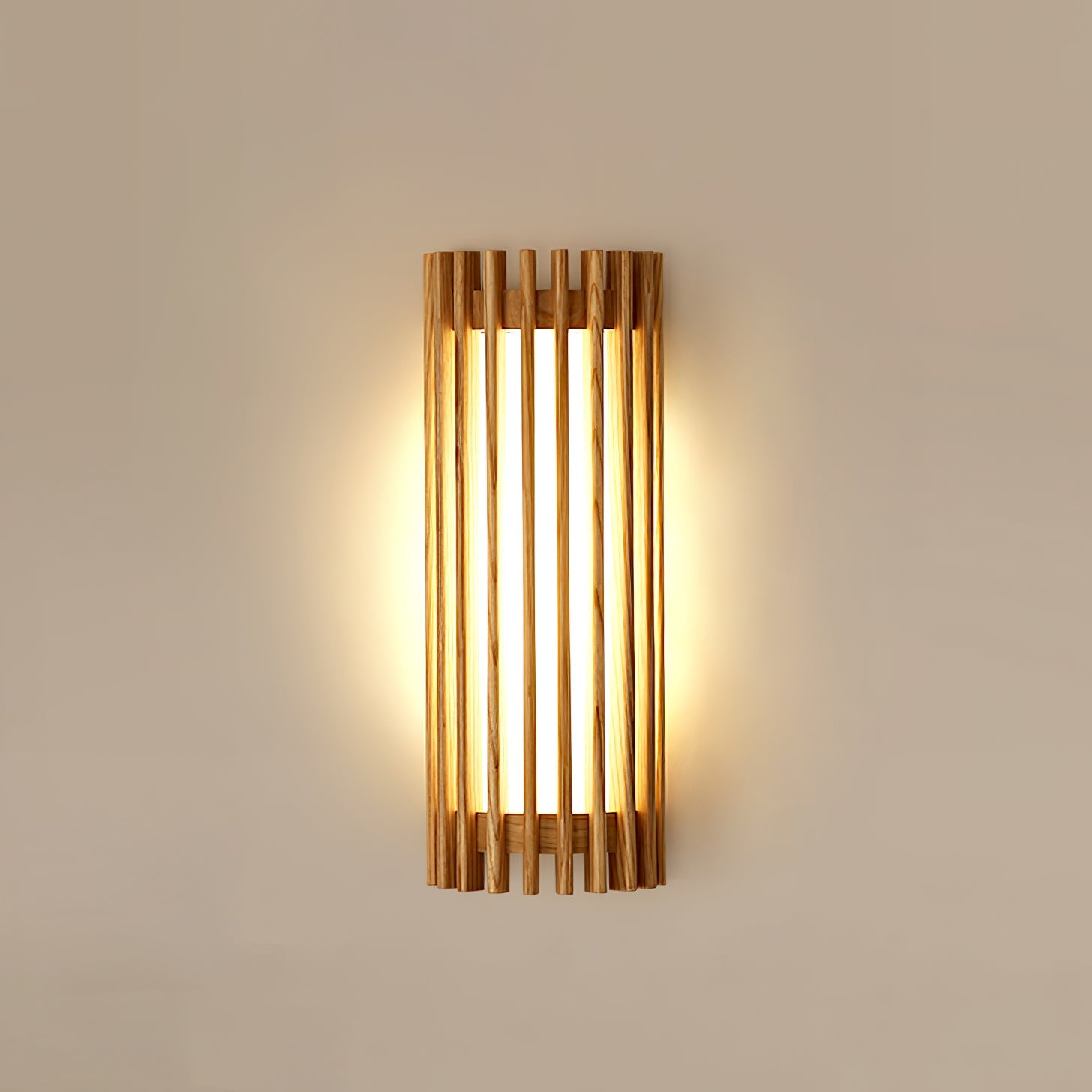 Muto Walnut Indoor Wall Lamp