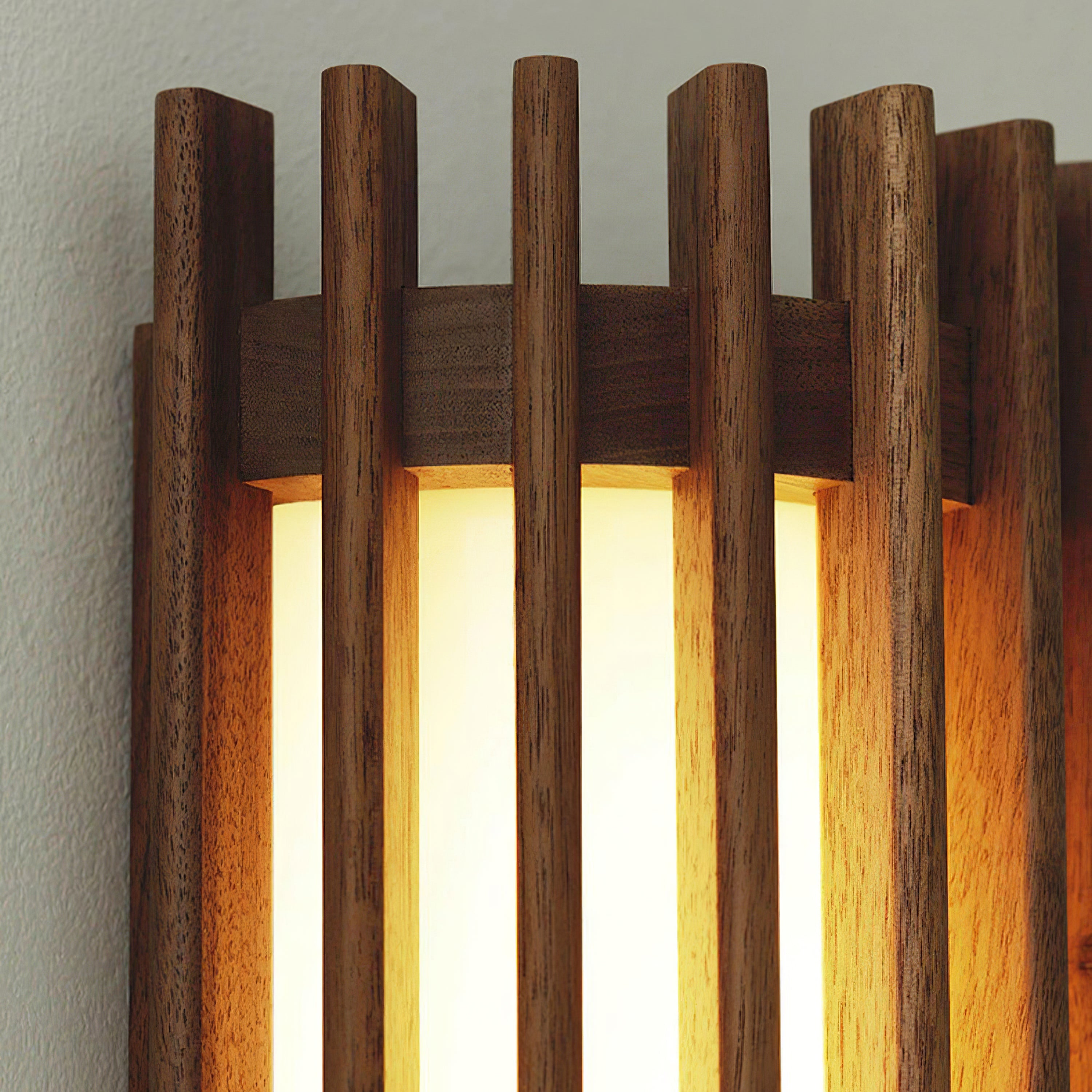 Muto Walnut Indoor Wall Lamp
