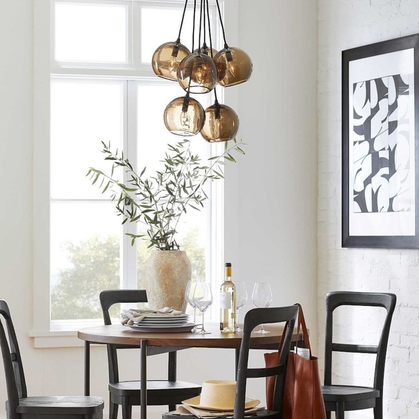 Ucaryra Modern Minimalist Glass Pendant Lamp - Letslighting