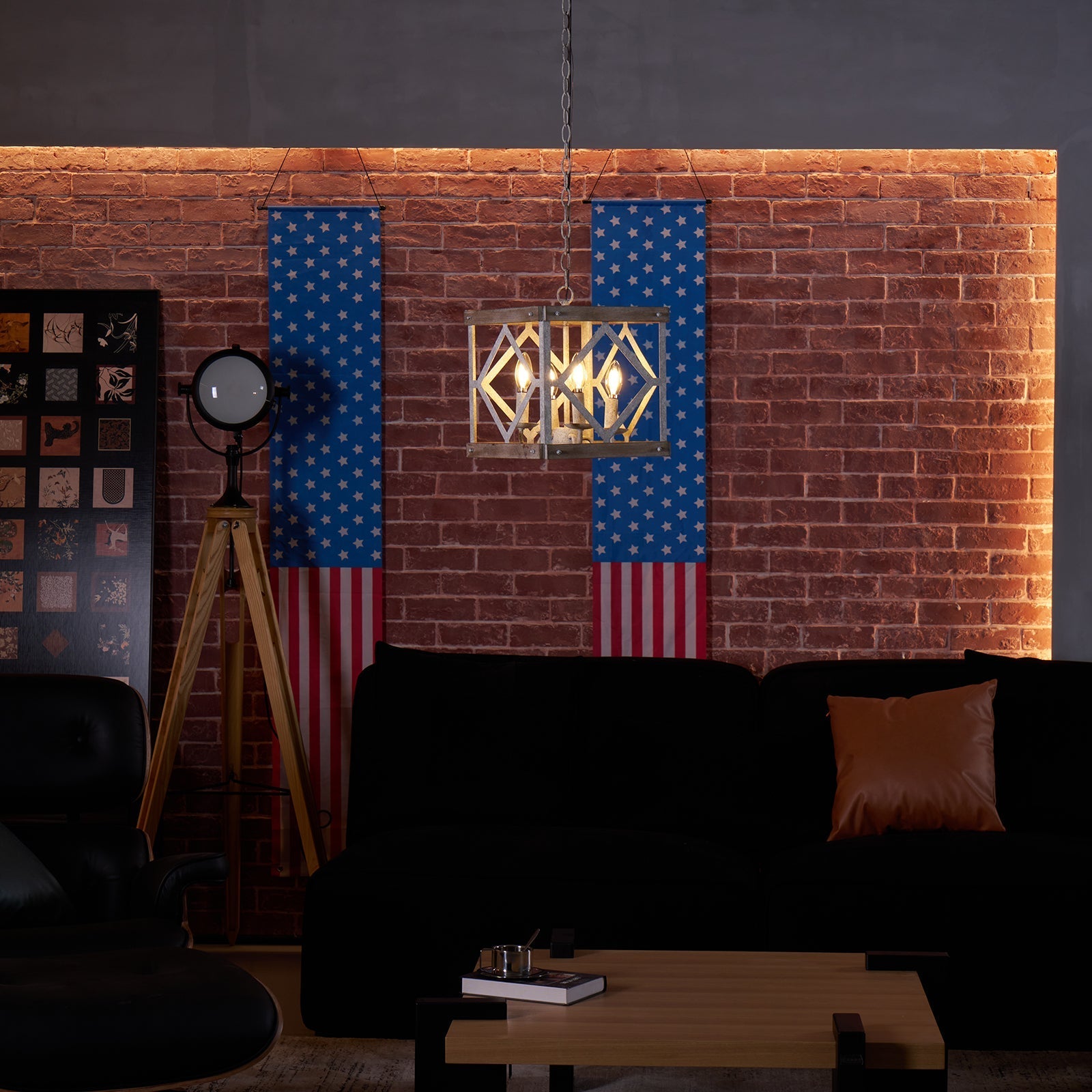 Zelaeora Individual Creativity 4 - Light Wooden Pendant Lamp - Letslighting