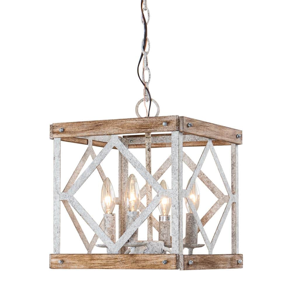 Zelaeora Individual Creativity 4 - Light Wooden Pendant Lamp - Letslighting