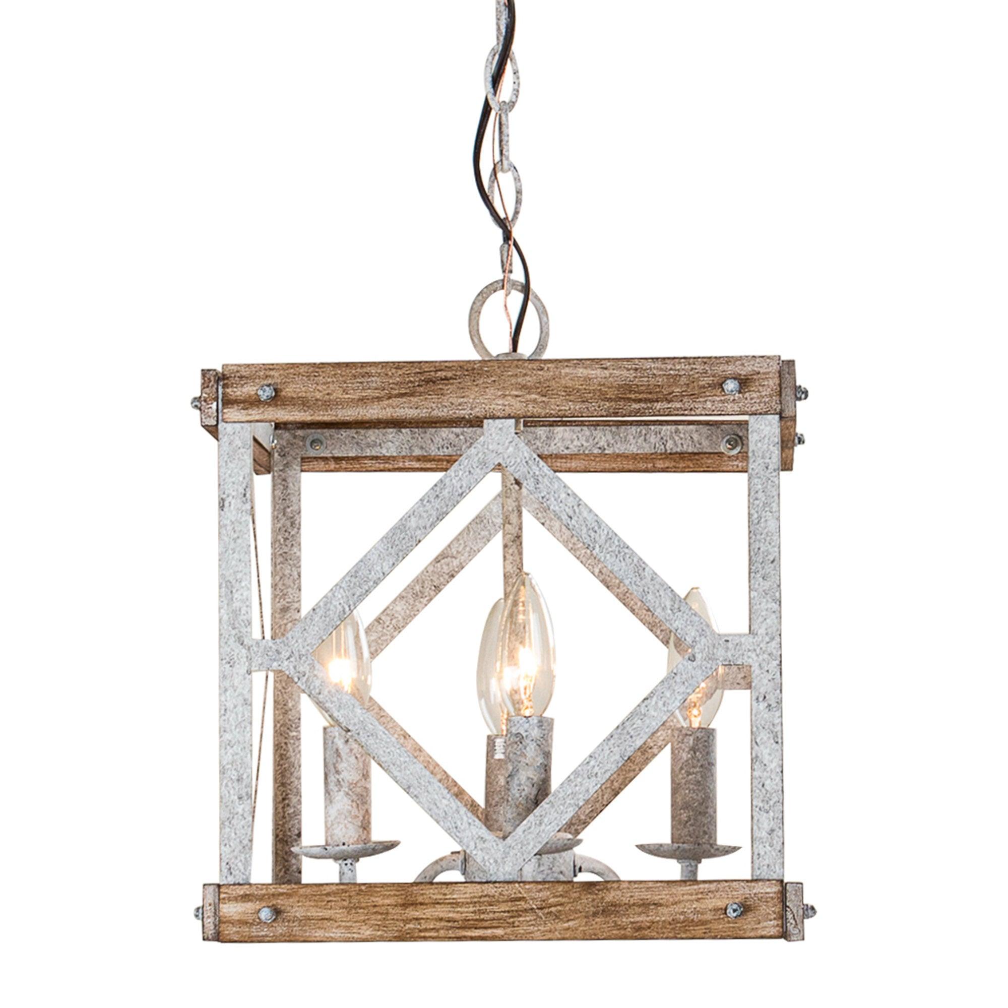 Zelaeora Individual Creativity 4 - Light Wooden Pendant Lamp - Letslighting