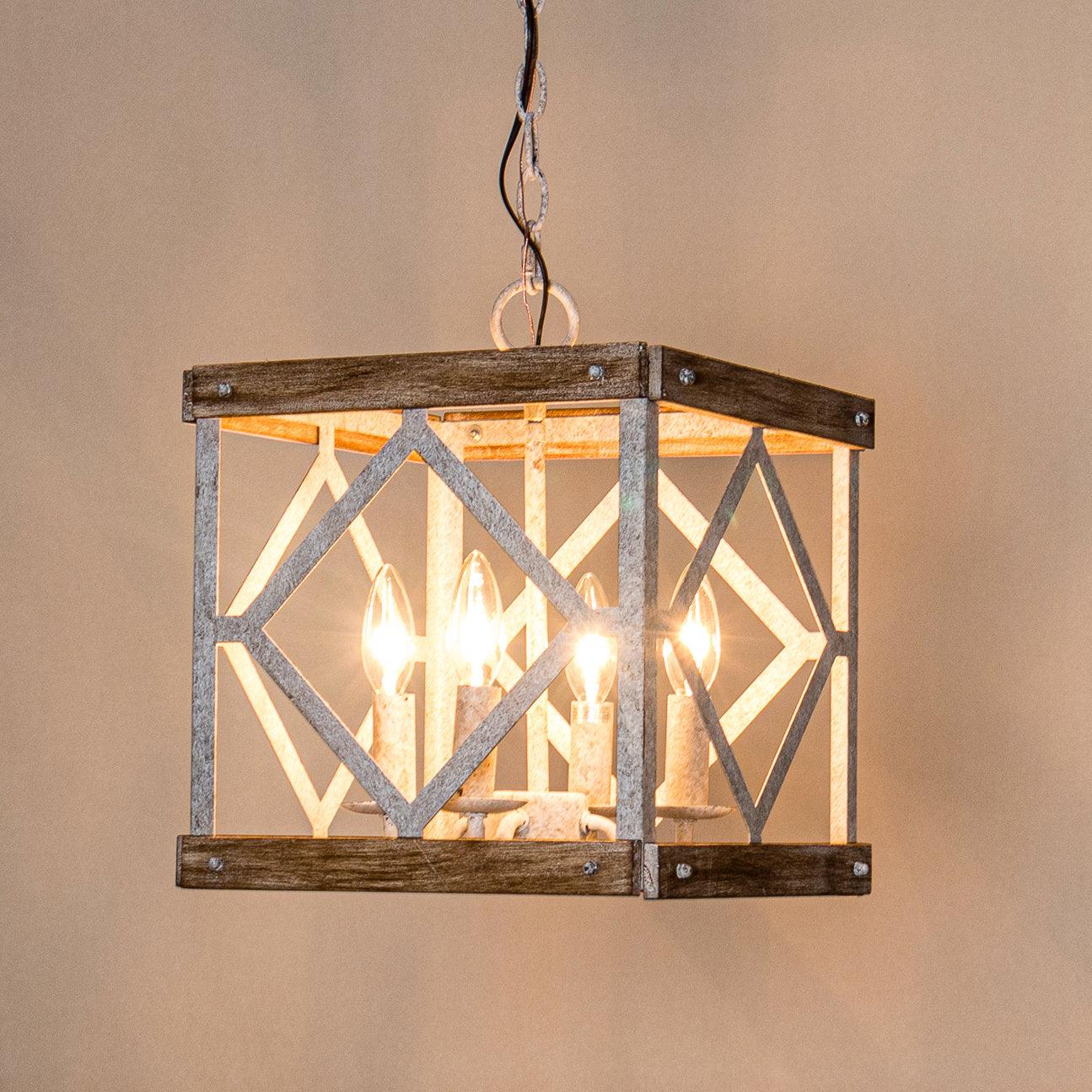 Zelaeora Individual Creativity 4 - Light Wooden Pendant Lamp - Letslighting