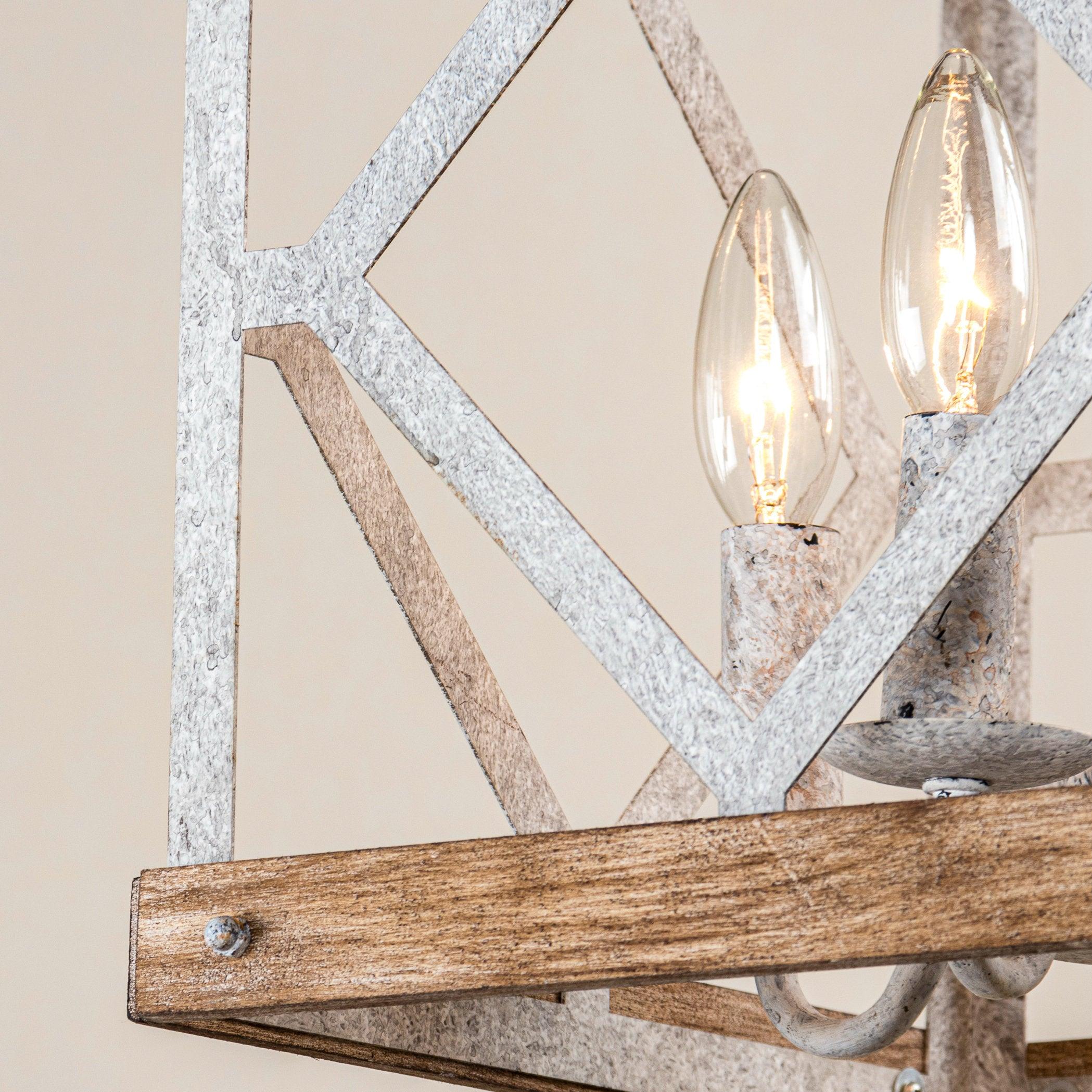 Zelaeora Individual Creativity 4 - Light Wooden Pendant Lamp - Letslighting