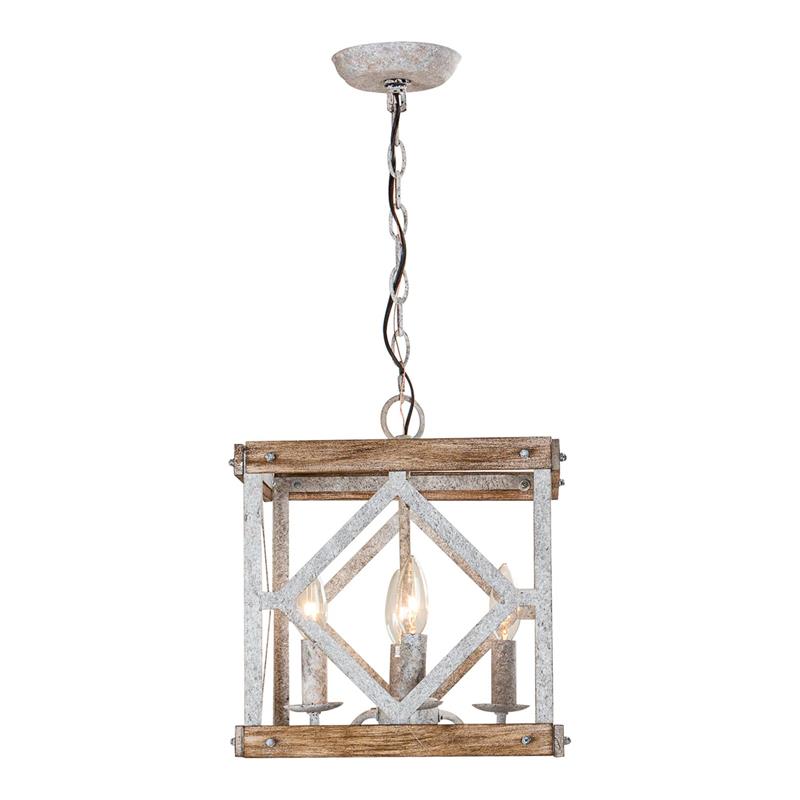 Zelaeora Individual Creativity 4 - Light Wooden Pendant Lamp - Letslighting