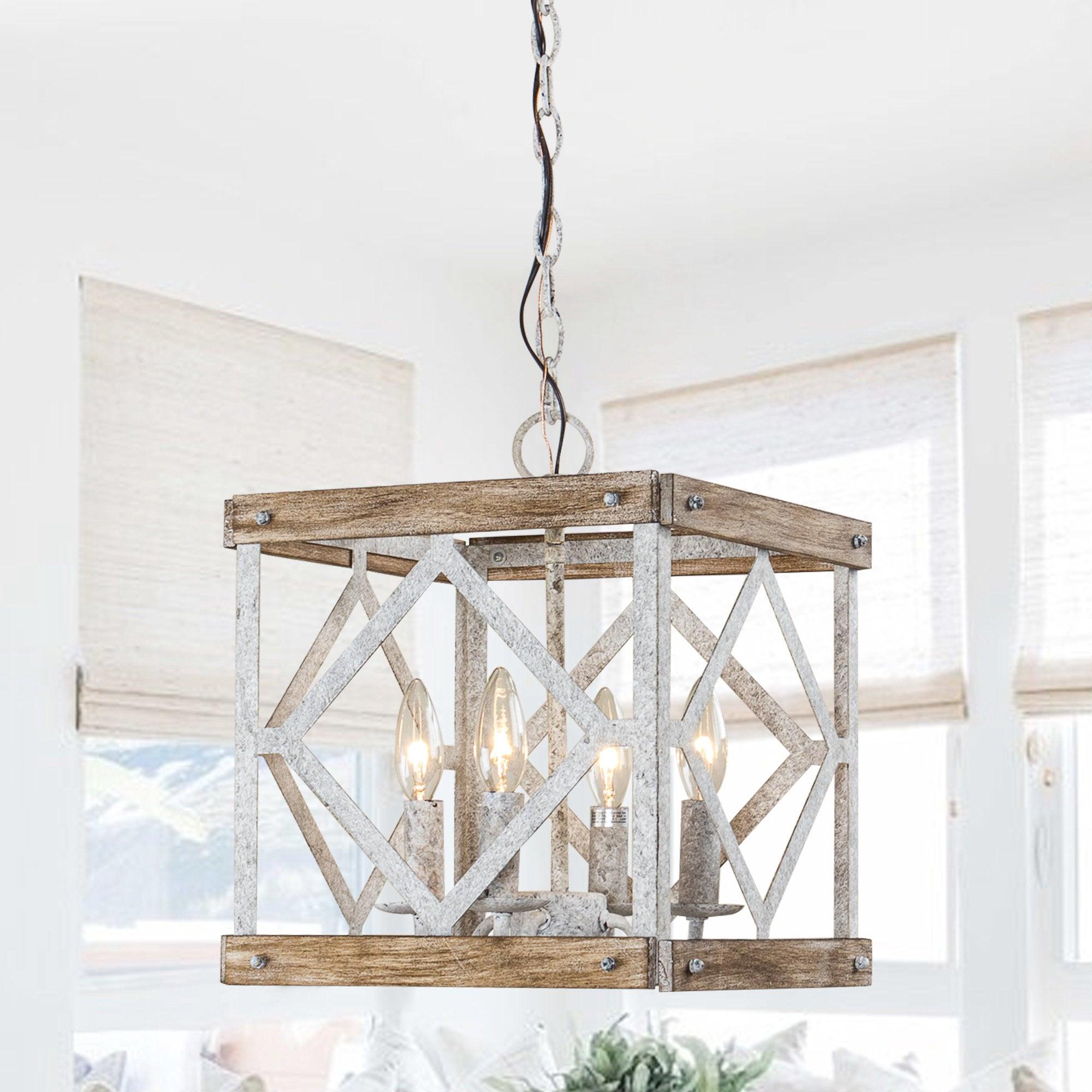 Zelaeora Individual Creativity 4 - Light Wooden Pendant Lamp - Letslighting