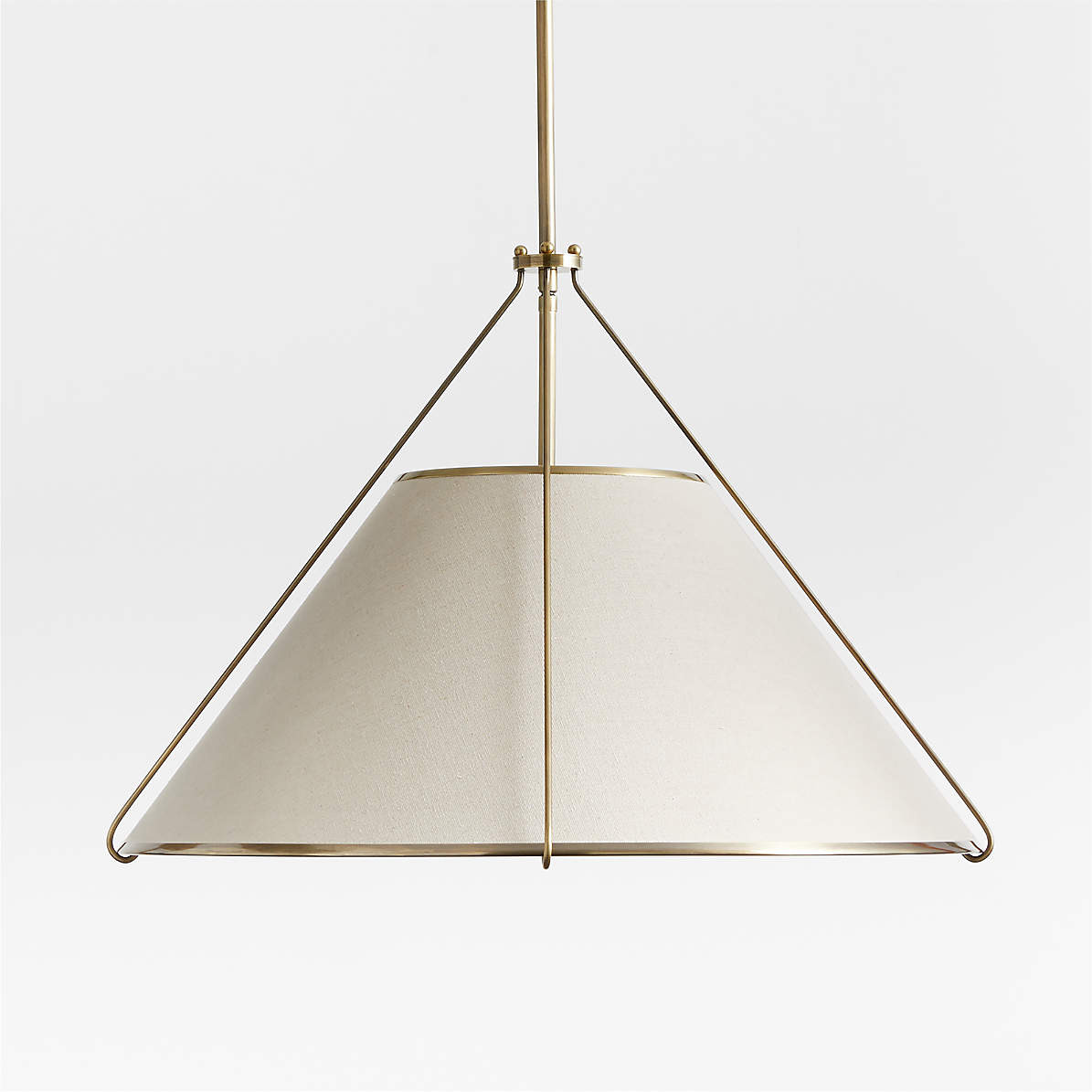 Voloraris Vintage Industrial Conical Fabric Pendant Lamp - Letslighting