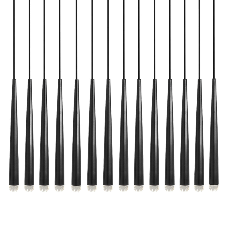 Chandelier with Polished Brass and Crystal Shades Minimalist - Letslighting