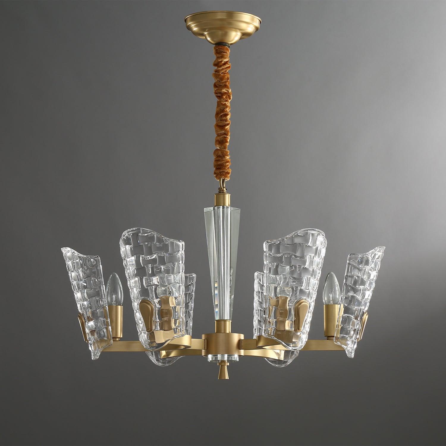 Radiant Luxury Brass Chandelier - Letslighting