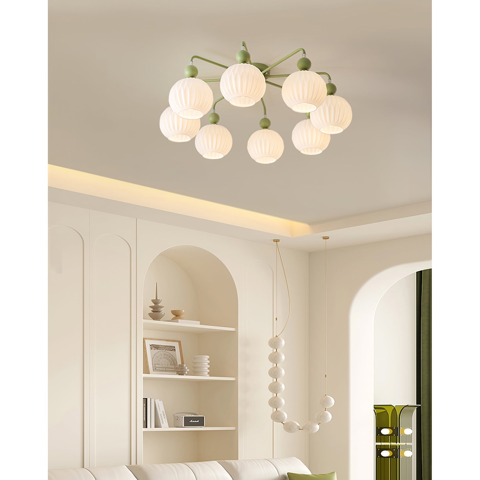 Elveneth Individual Creativity Glass Ceiling Lamp - Letslighting