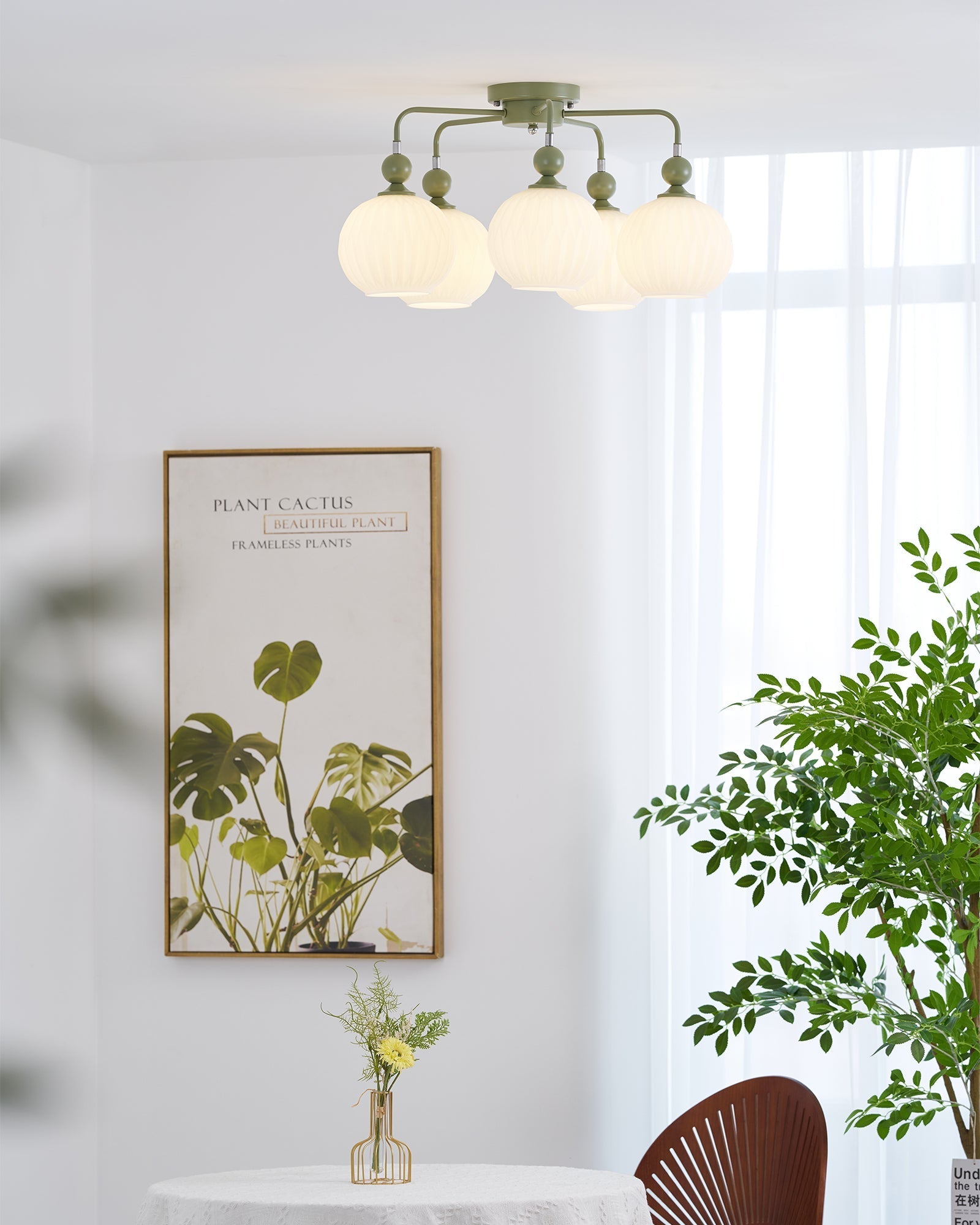 Viphaan Nordic Ceramic ceiling lamp - Letslighting