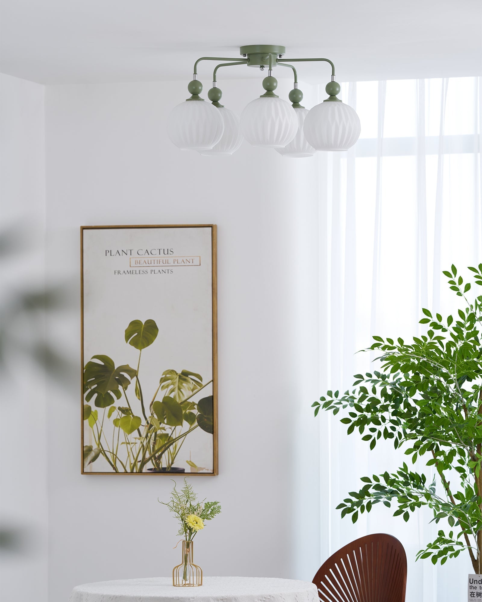 Viphaan Nordic Ceramic ceiling lamp - Letslighting